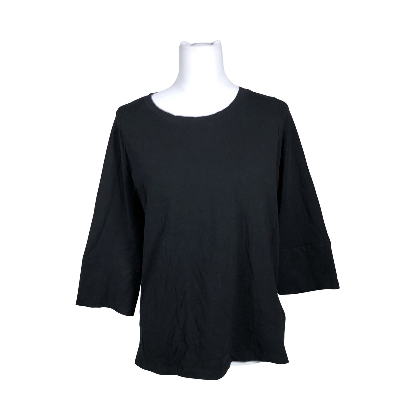 Unisex Lindex - Trikotaažist pluus, suurus 40 - Must (1)