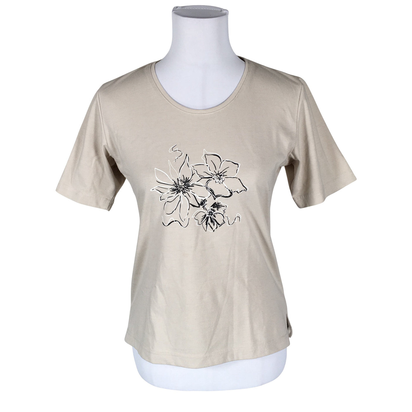 Unisex Signature - T-särk, suurus 36 - Beige (1)