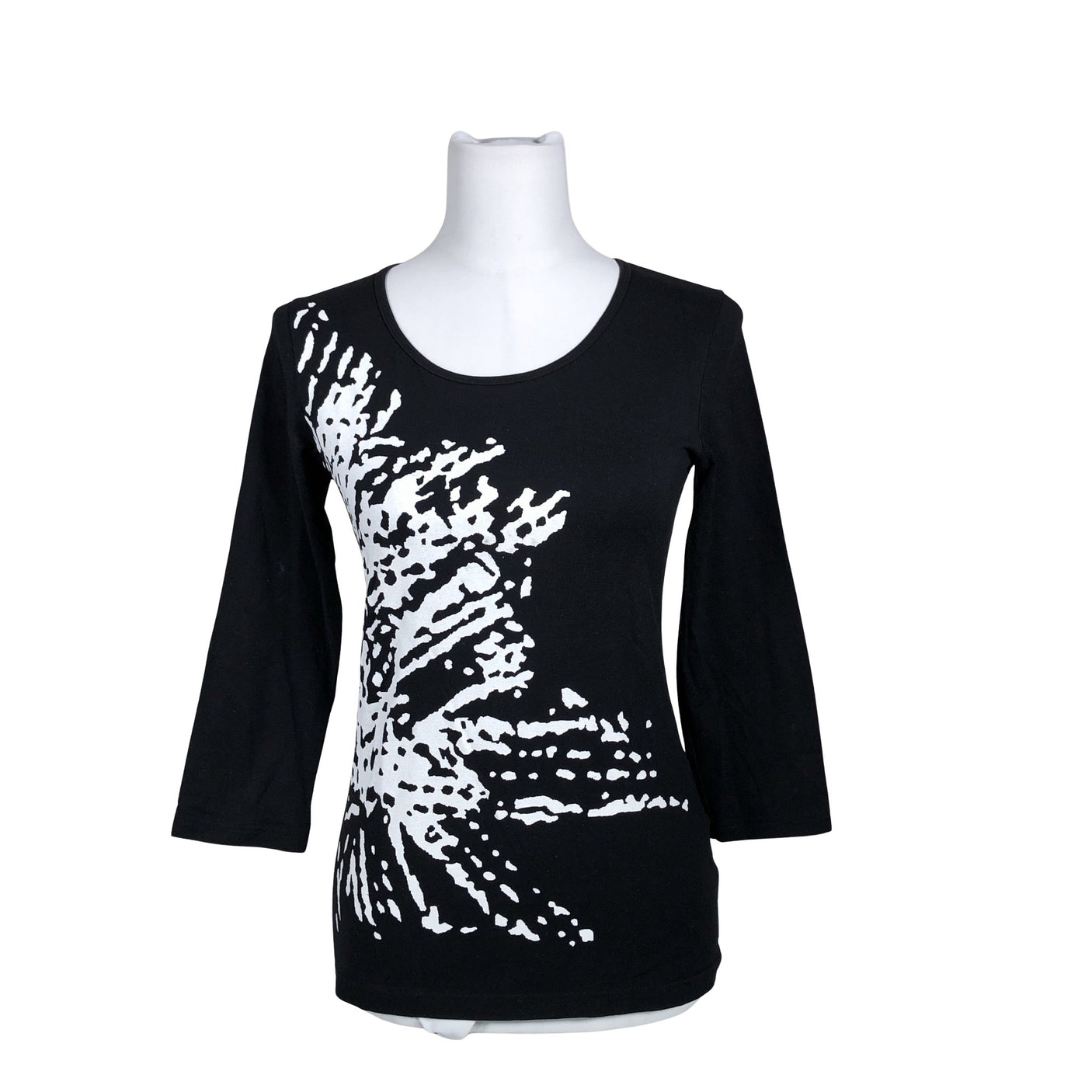 Unisex Nanso - Trikotaažist pluus, suurus 36 - Must (1)
