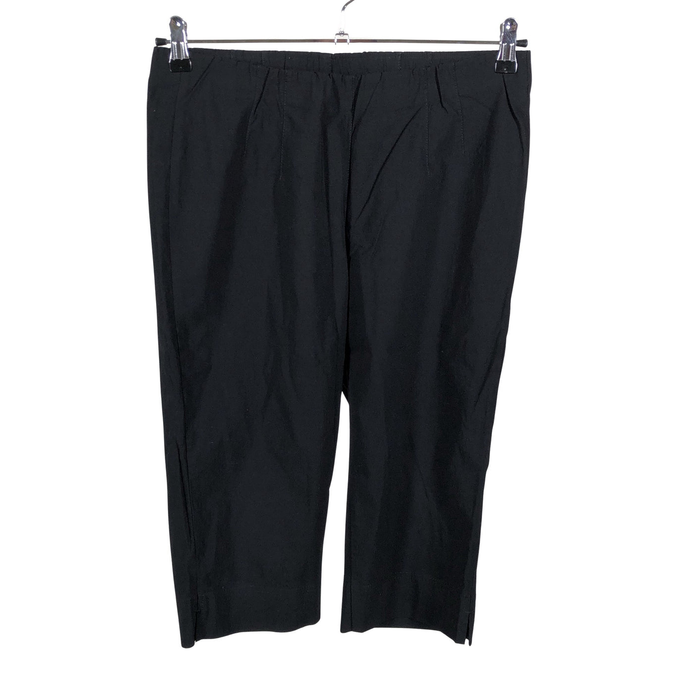 Unisex Voglia - Mittevenivad poolpikad püksid, suurus 44 - Must (1)