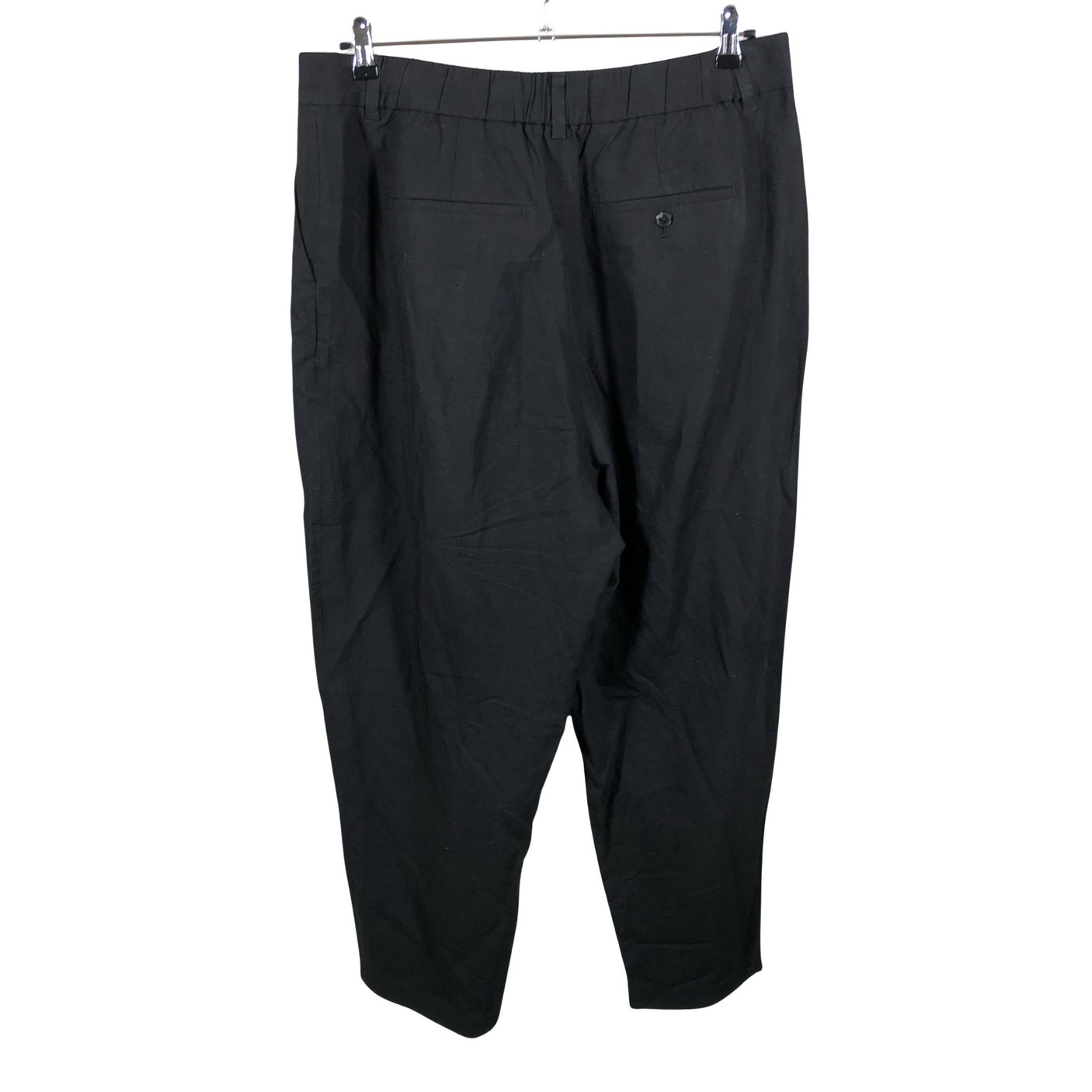 Unisex Uniqlo - Mittevenivad püksid, suurus 44 - Must (2)