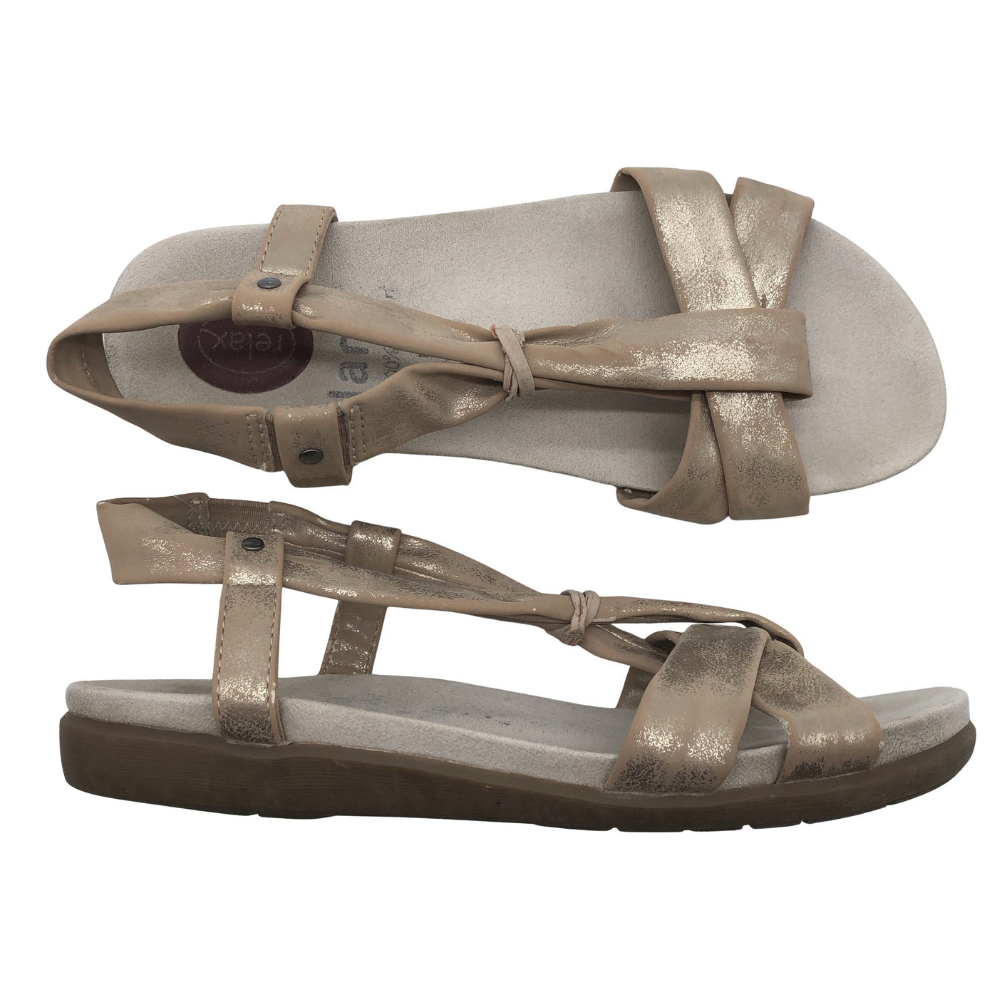 Unisex Jana - Rihmikud, suurus 38 - Beige (1)