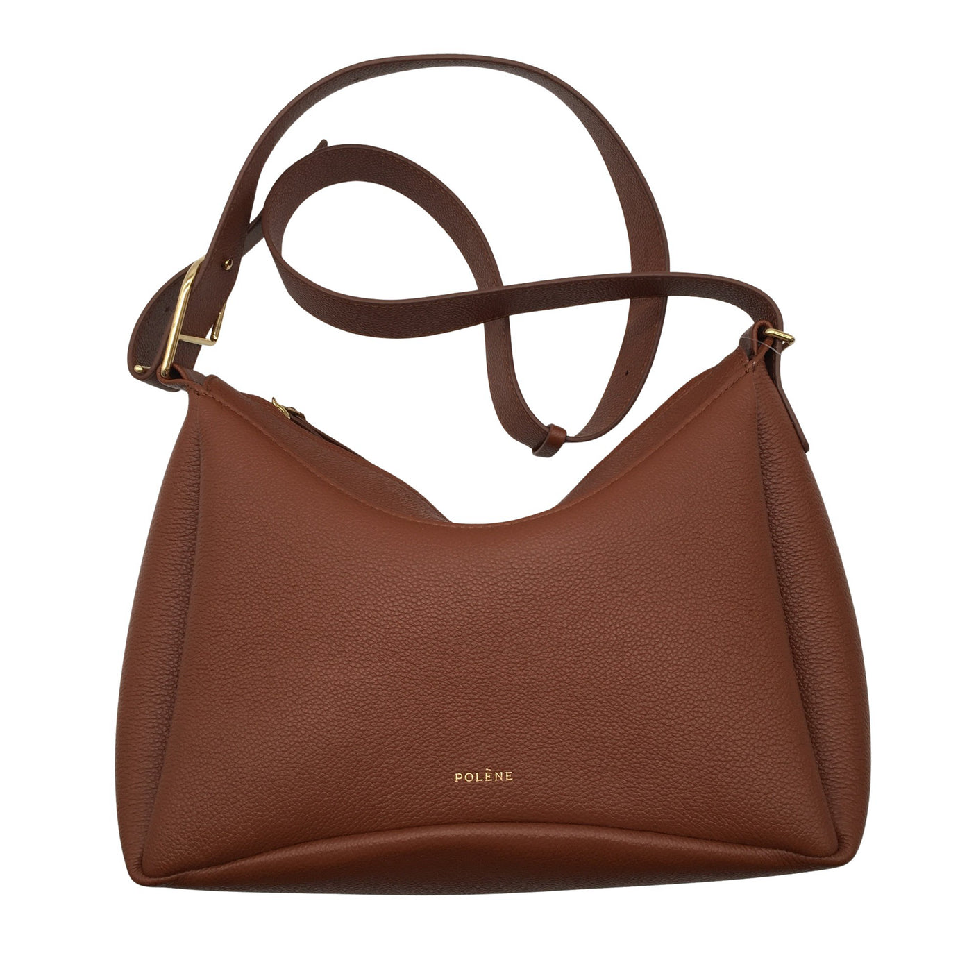Unisex Poléne - Õlakott, suurus Midi - Pruun (1)