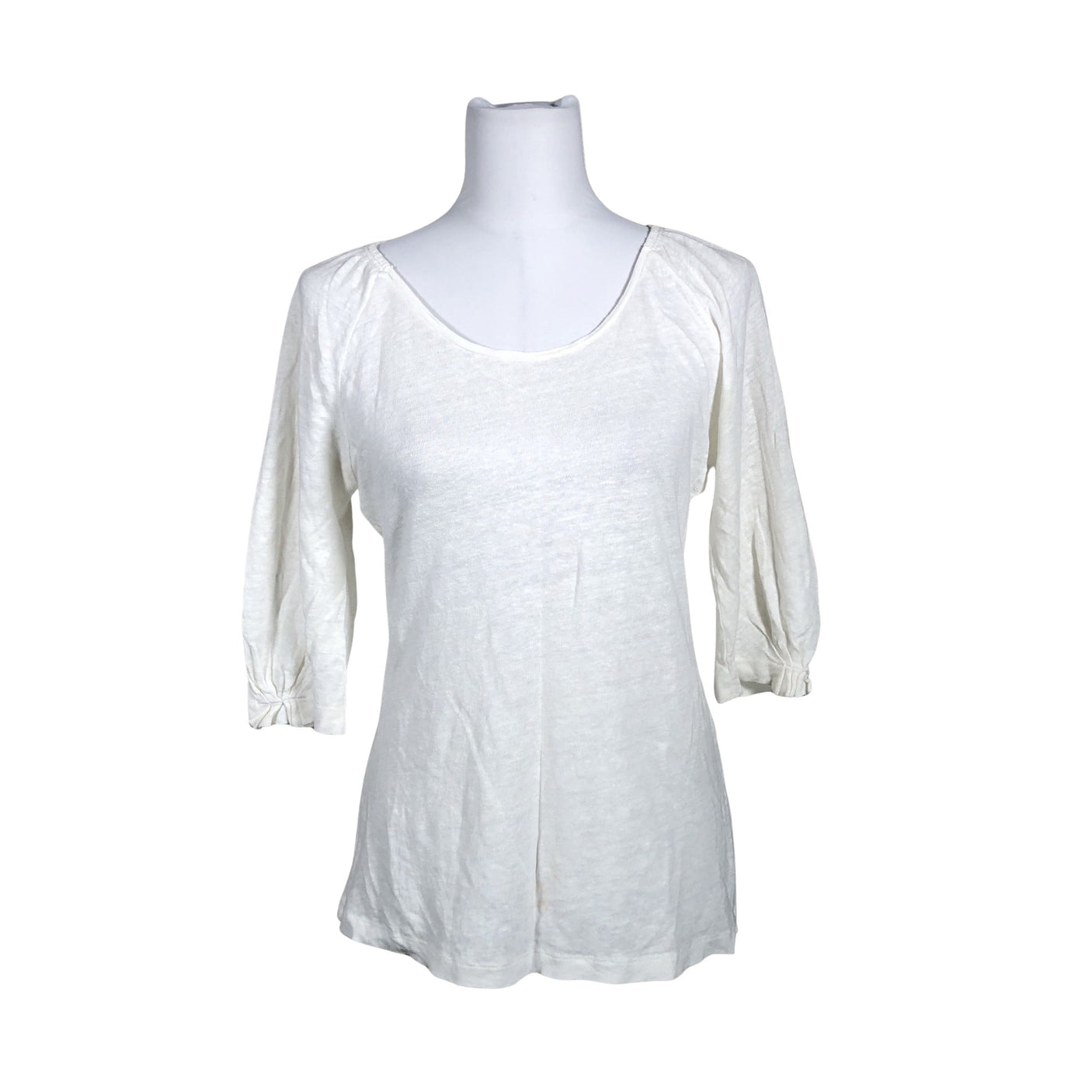Unisex Turnover - T-särk, suurus 36 - Looduslik valge (1)
