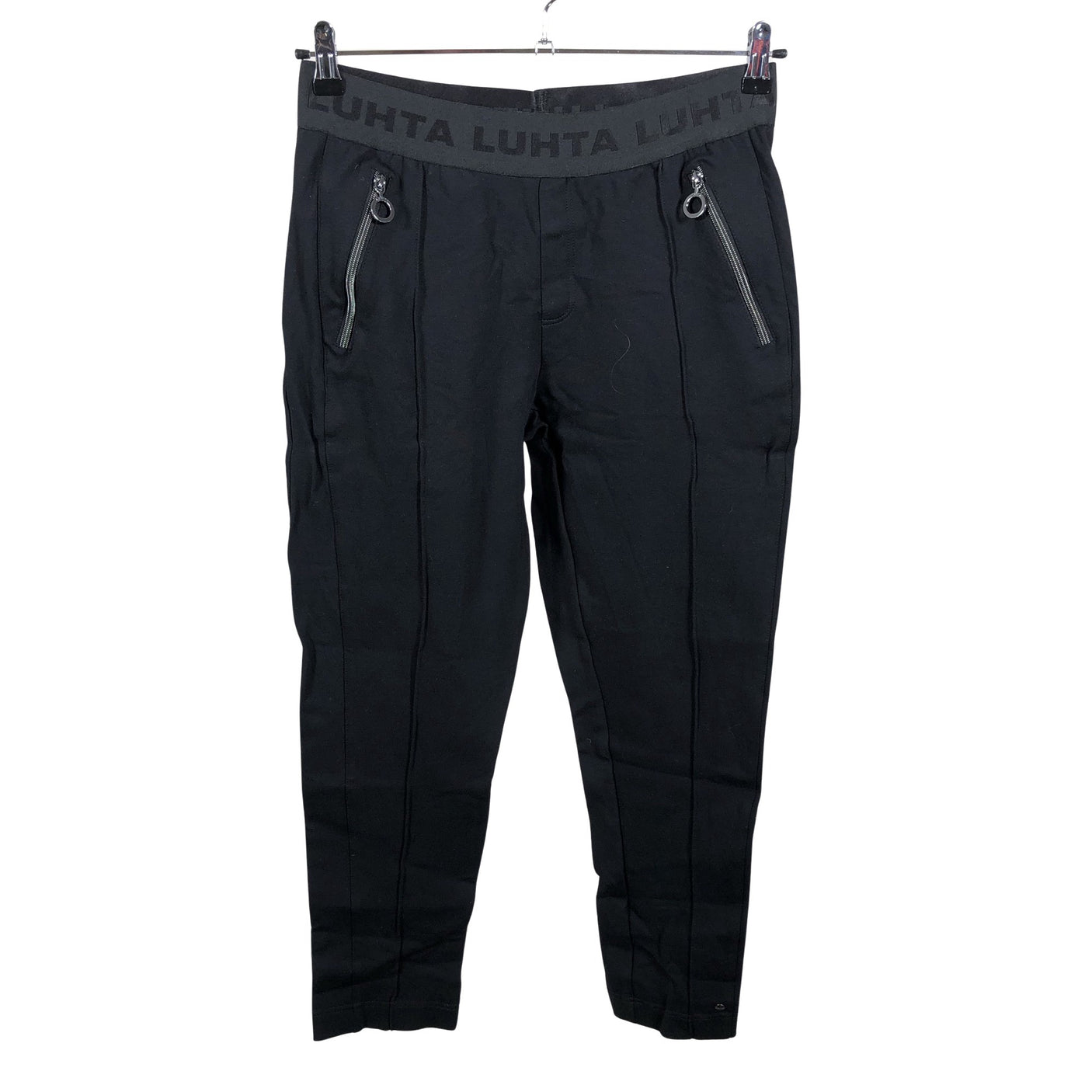 Unisex Luhta - Trikotaažist püksid, suurus 38 - Must (1)