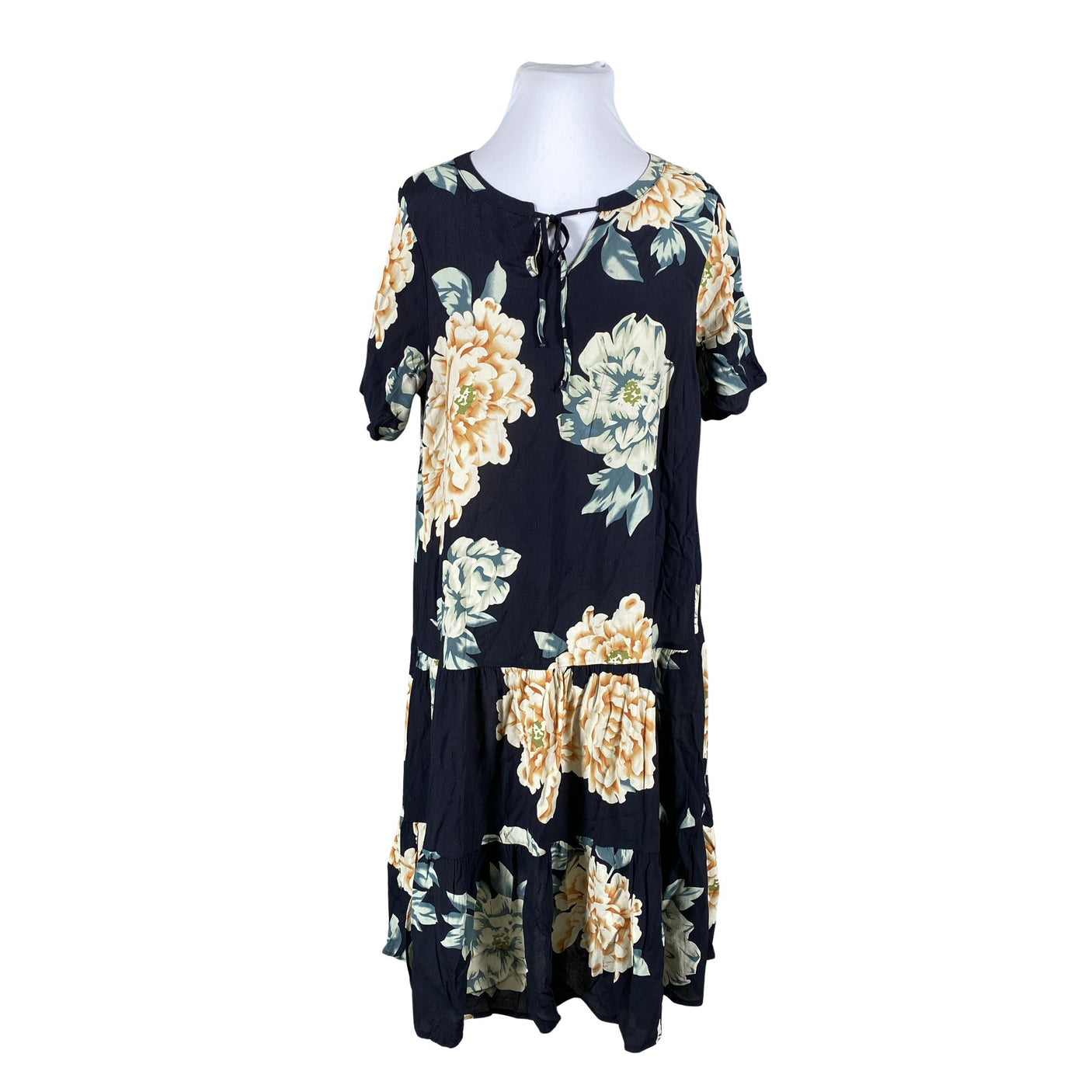 Unisex Zizzi - Mitteveniv kleit, suurus 46 - Must (1)