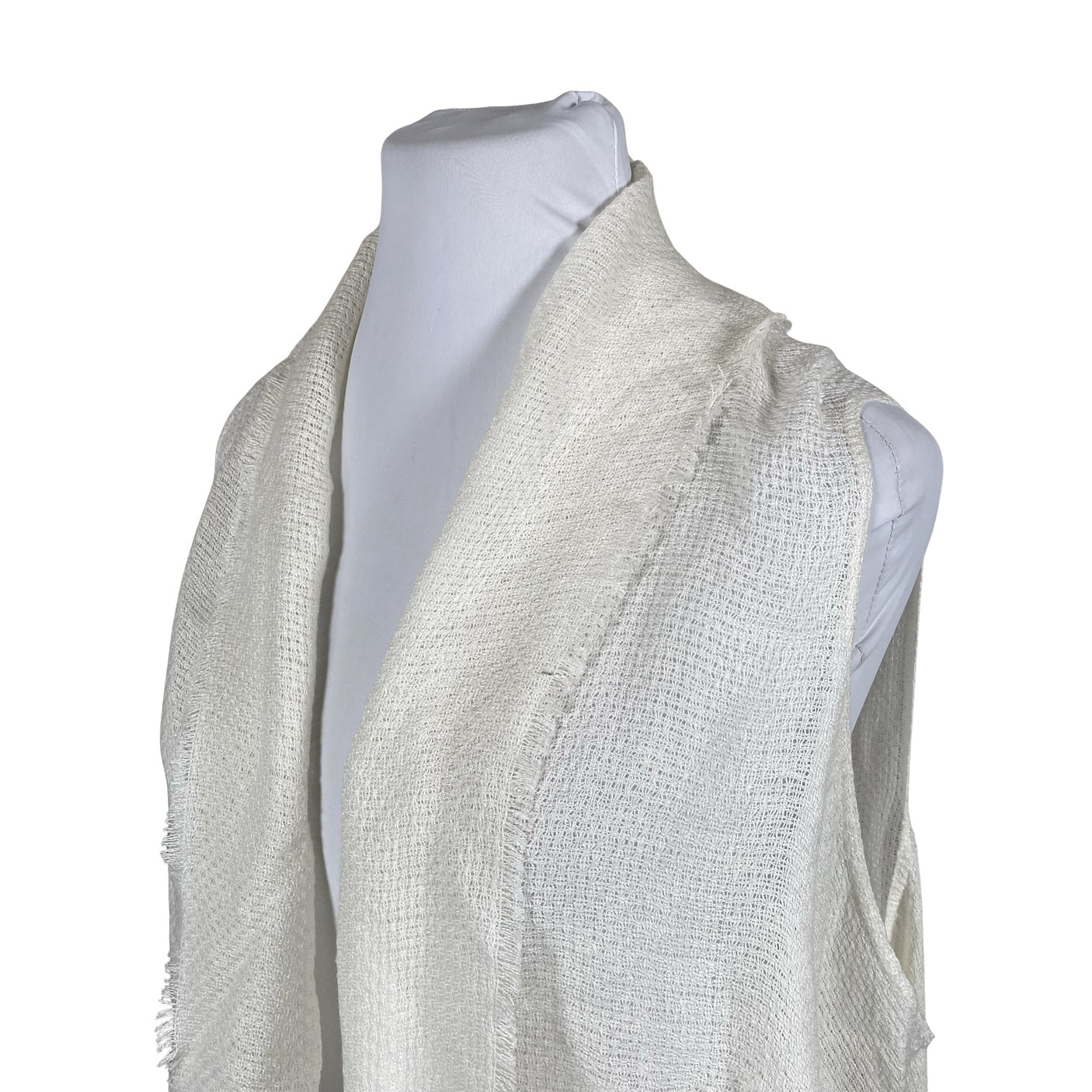 Unisex Rag&Bone - Kootud vest, suurus 42 - Looduslik valge (3)