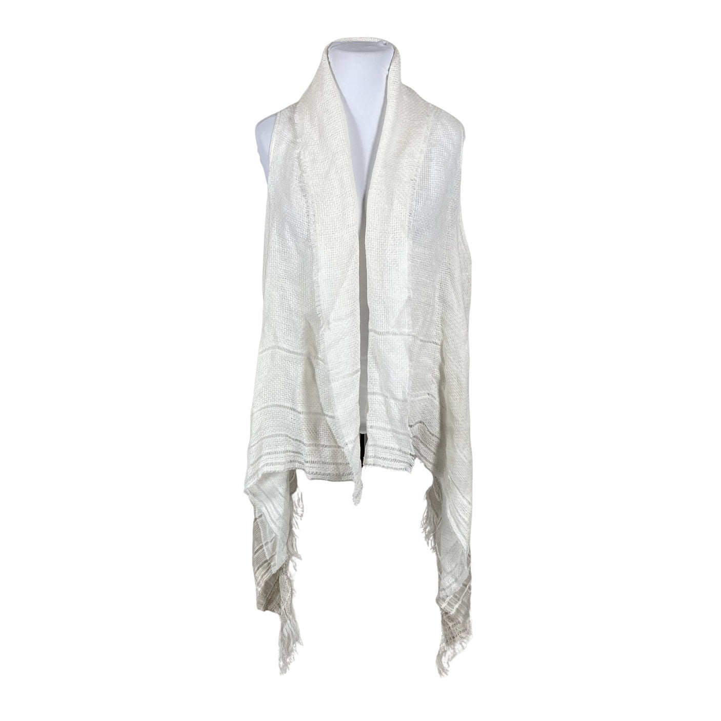 Unisex Rag&Bone - Kootud vest, suurus 42 - Looduslik valge (1)