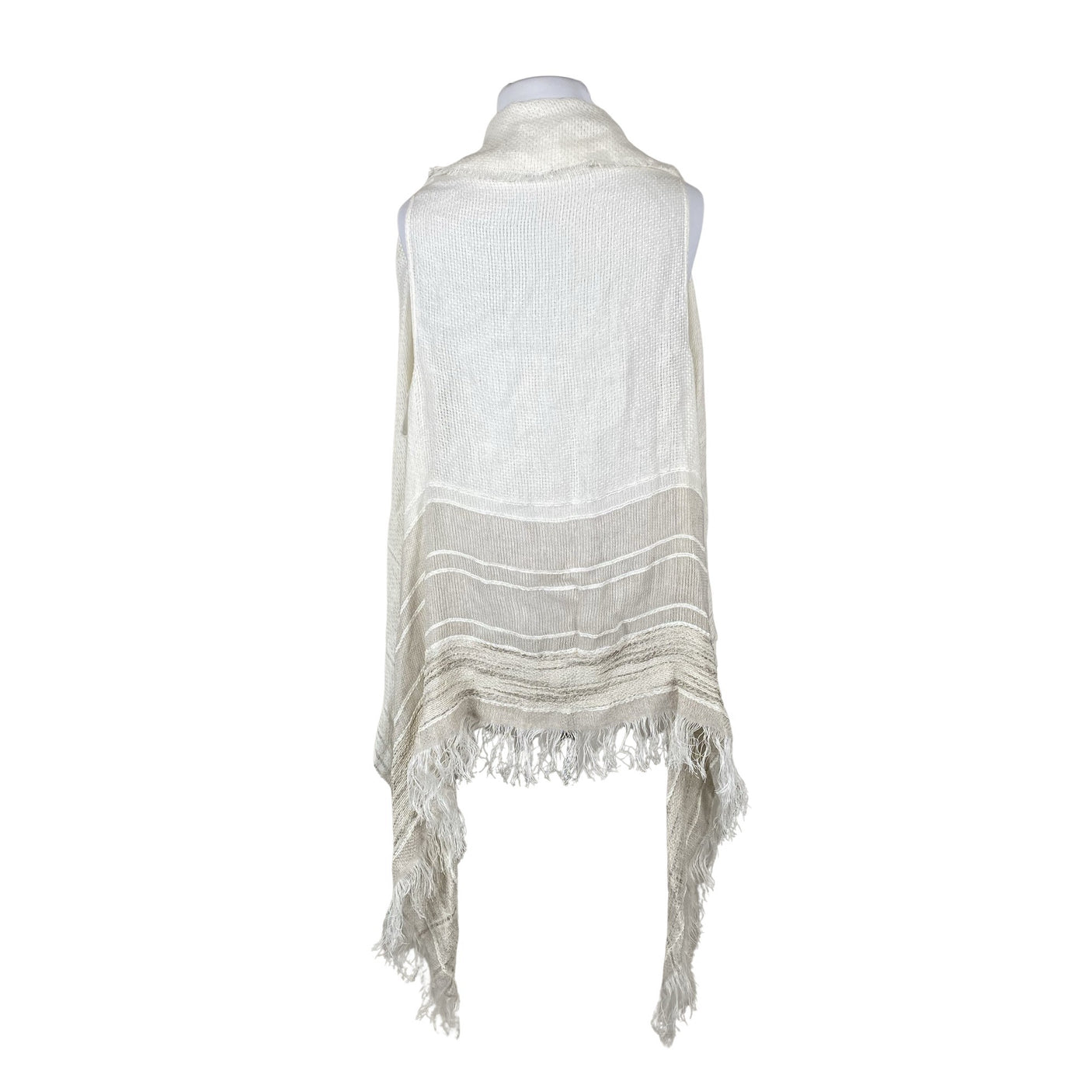 Unisex Rag&Bone - Kootud vest, suurus 42 - Looduslik valge (2)