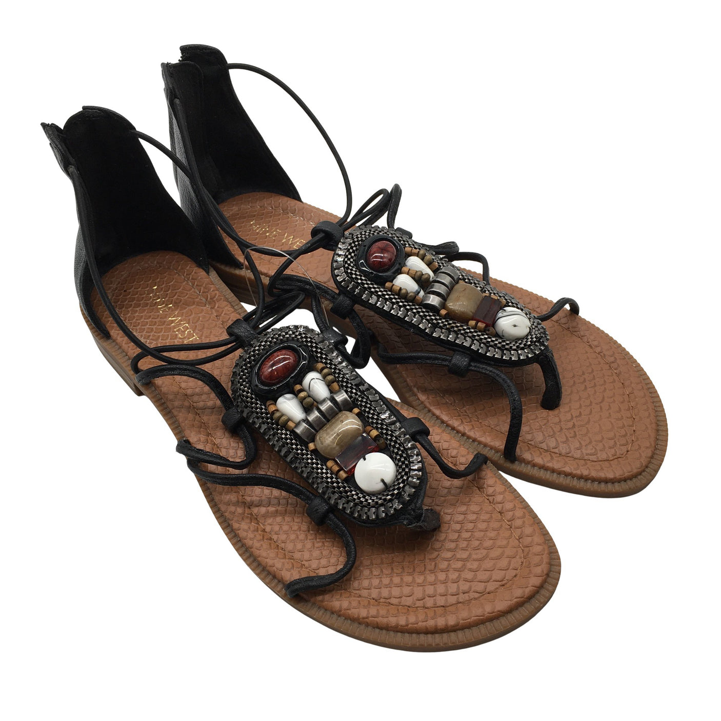 Unisex Nine West - Rihmikud, suurus 38 - Must (2)
