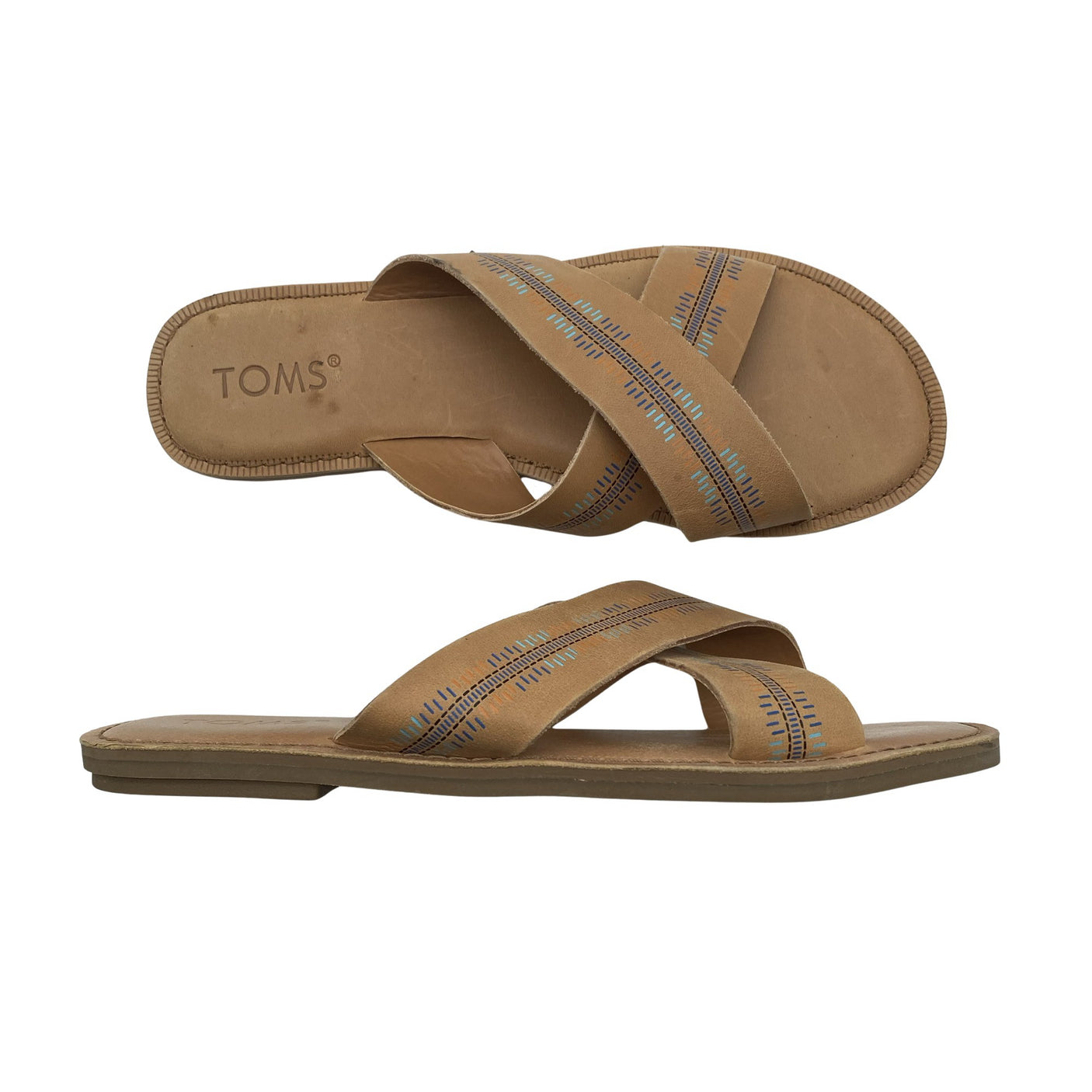 Unisex Toms - Rihmikud, suurus 38 - Pruun (1)