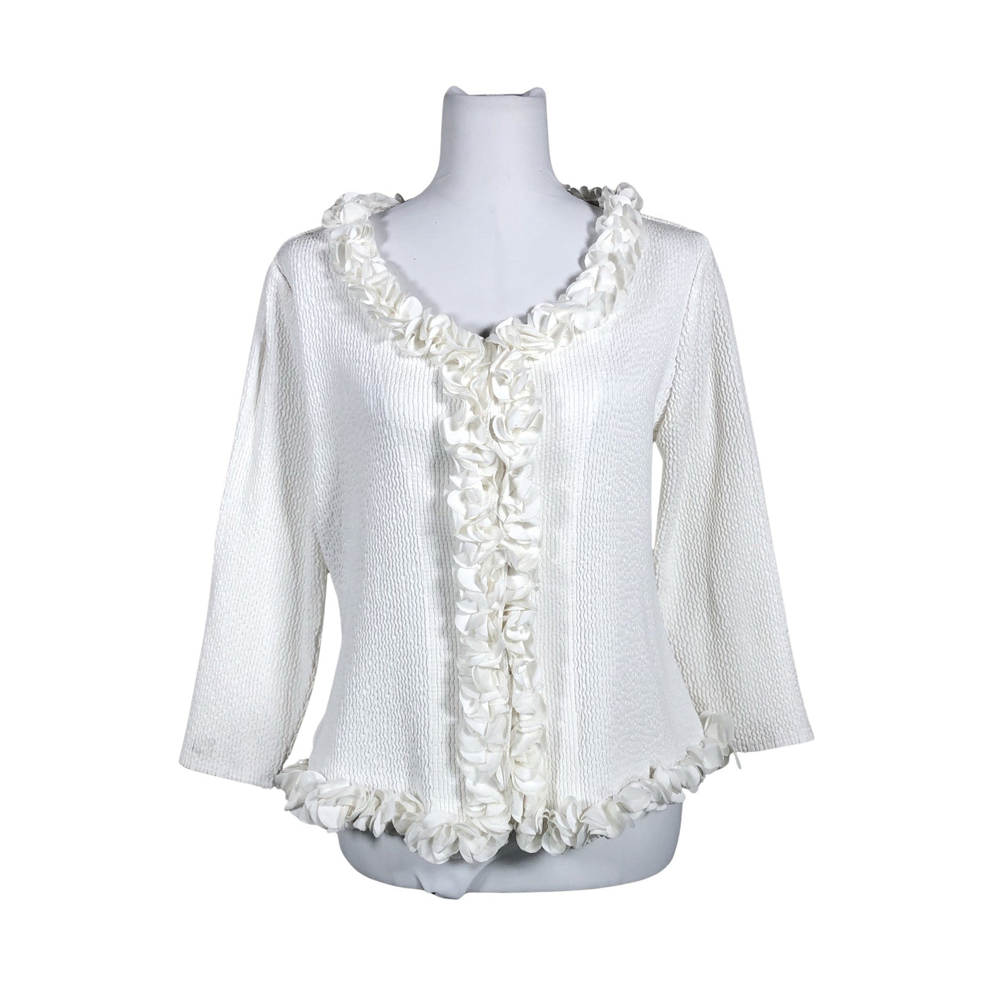 Unisex Kriss - Pluus, suurus 38 - Valge (1)