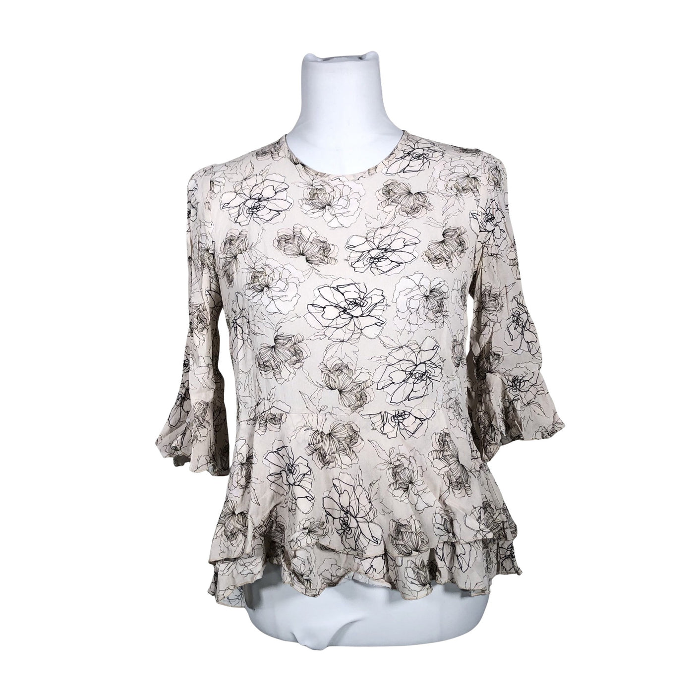 Unisex Andiata - Pluus, suurus 36 - Beige (1)