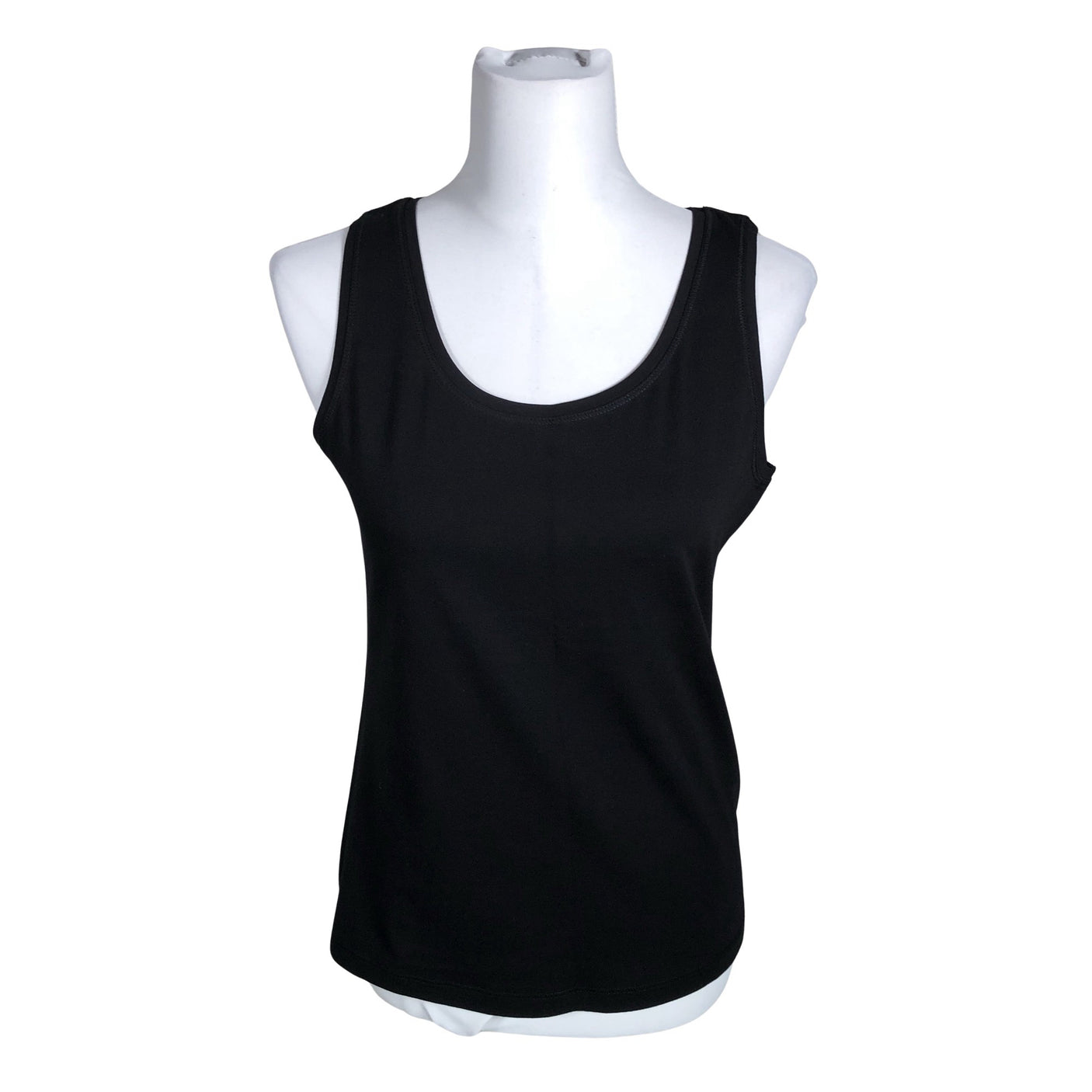 Unisex Global - Trikotaažist topp, suurus 38 - Must (1)