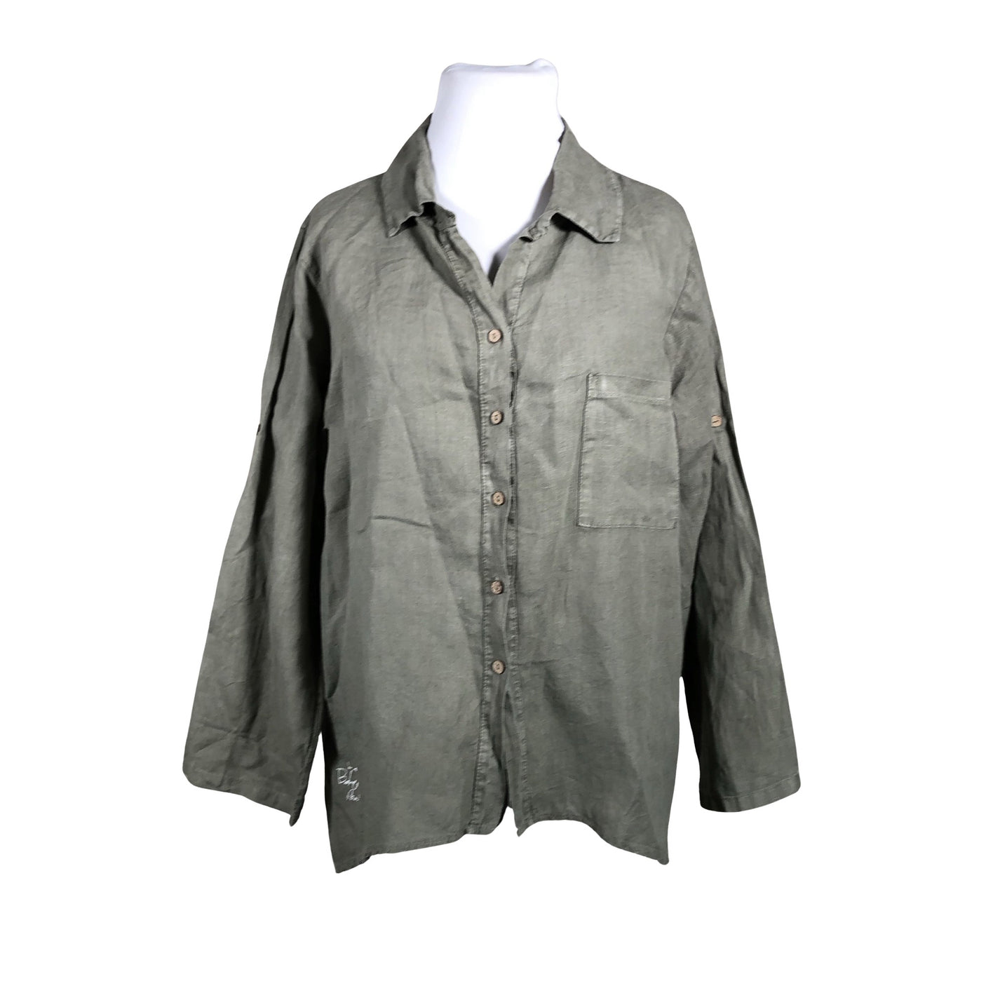 Unisex Bohemiana - Pluus, suurus 42 - Roheline (1)