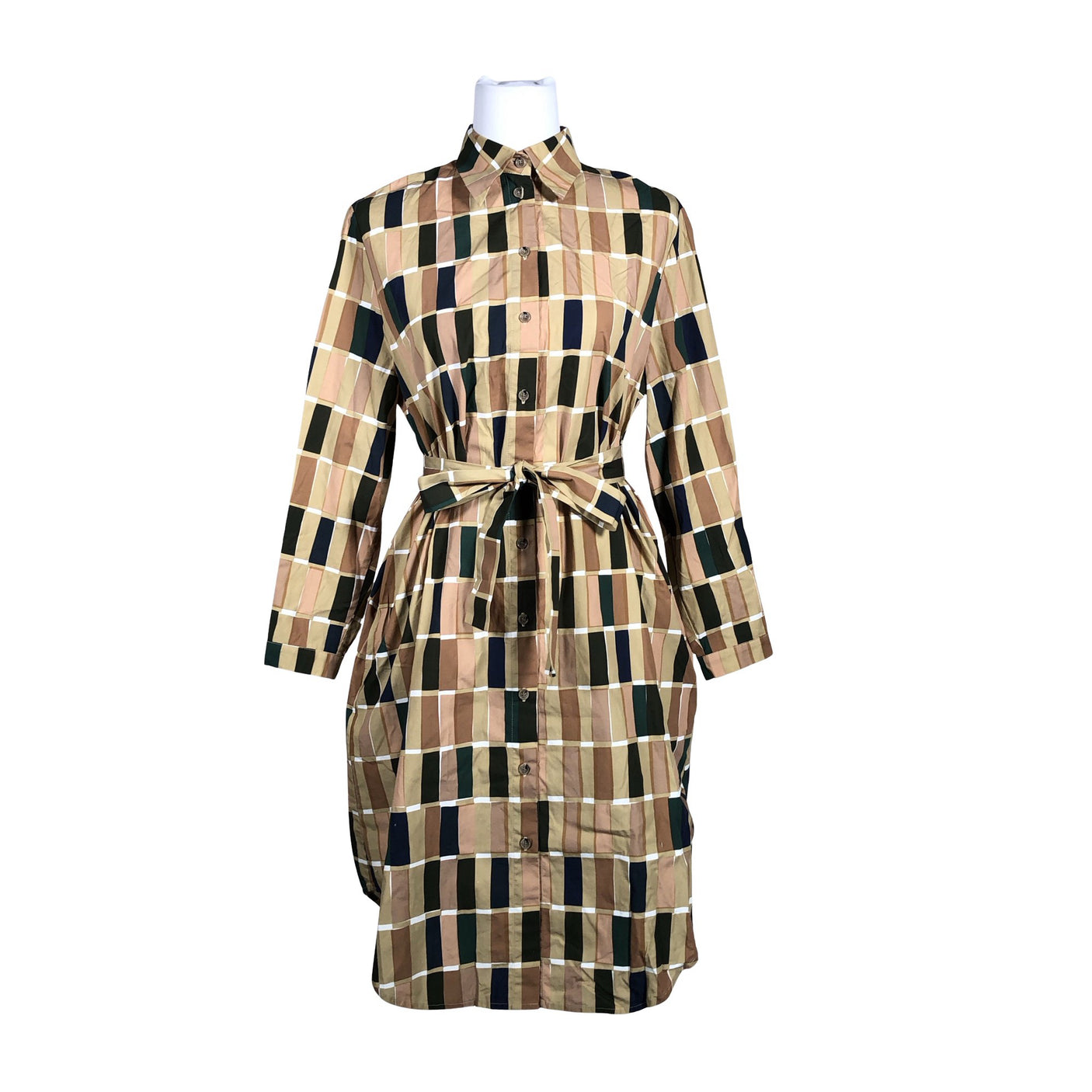 Unisex Samuji - Mitteveniv kleit, suurus 36 - Pruun (1)