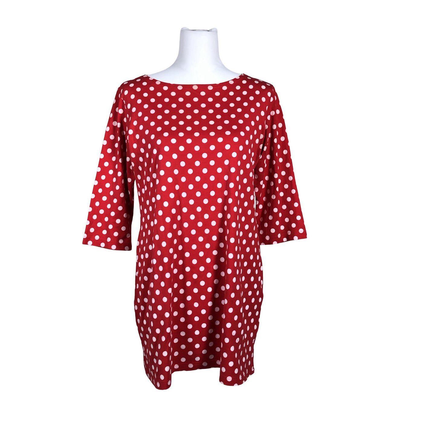 Unisex Marimekko - Trikotaažist kleit, suurus 36 - Punane (1)