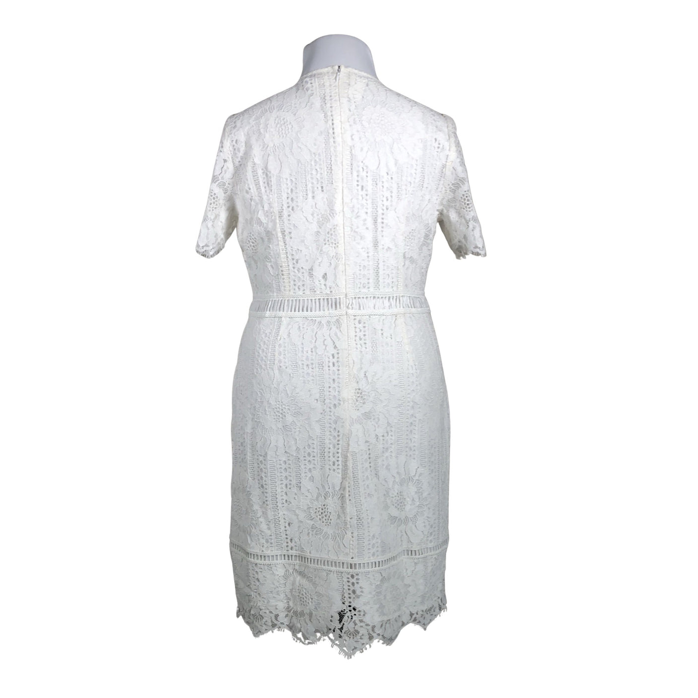 Unisex Anna Field - Mitteveniv kleit, suurus 42 - Valge (2)
