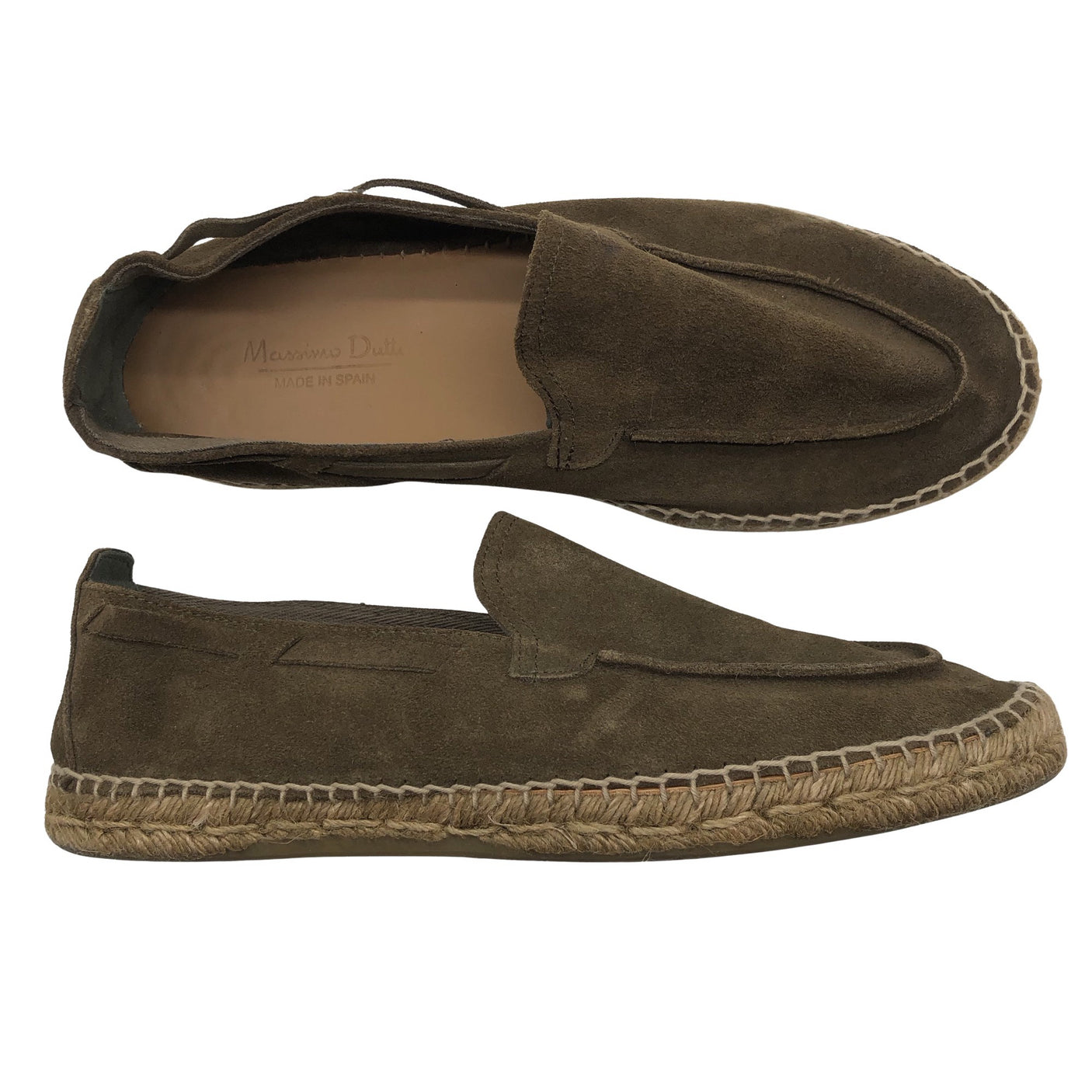 Unisex Massimo Dutti - Mokassiinid, suurus 42 - Pruun (1)