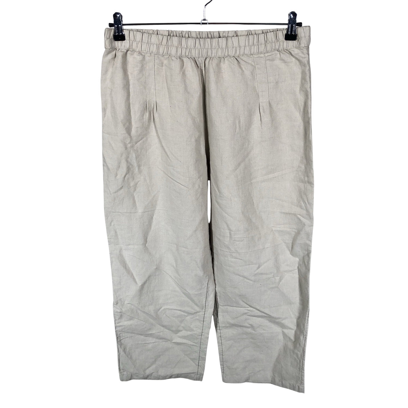 Unisex Gudrun Sjöden - Mittevenivad poolpikad püksid, suurus 40 - Beige (1)