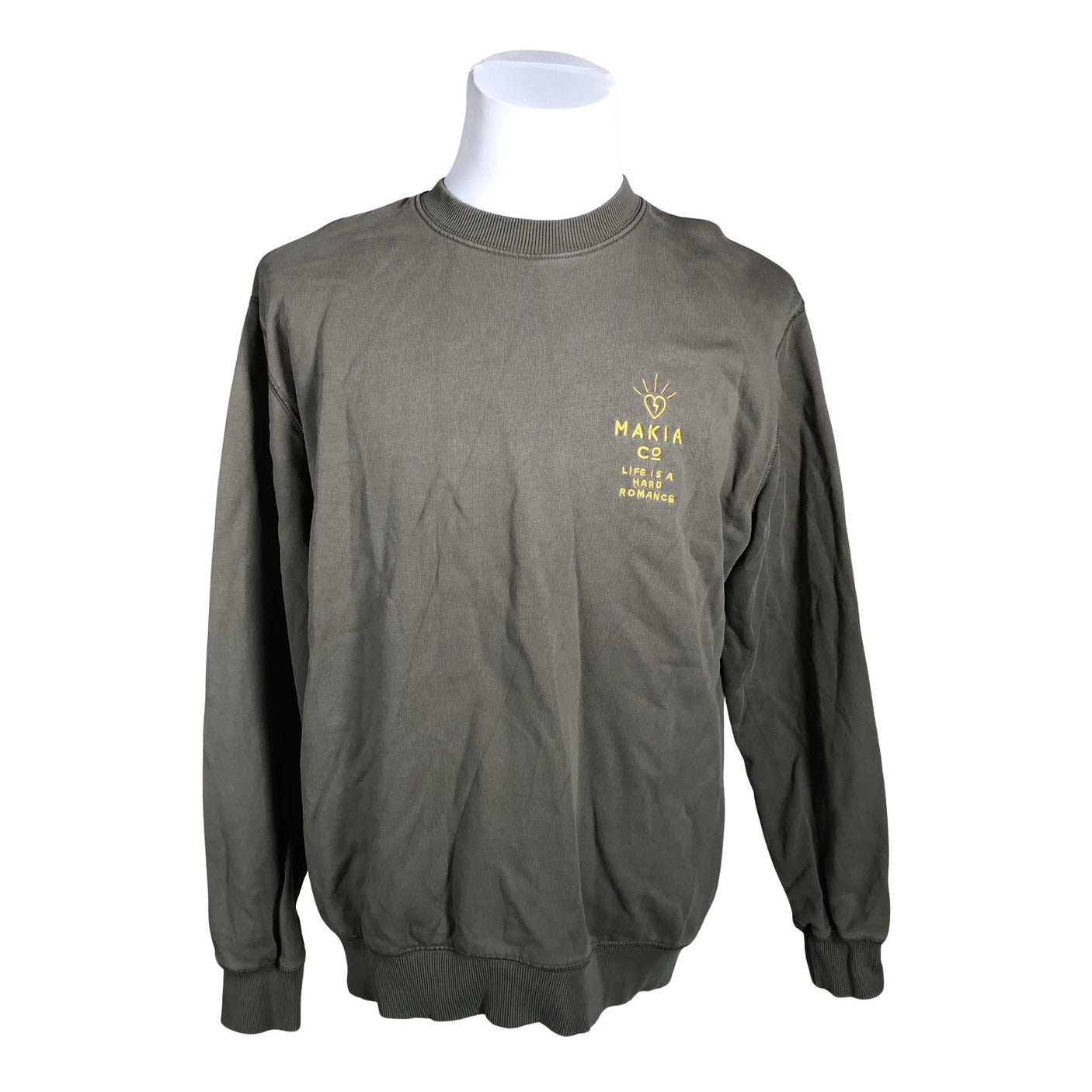 Unisex Makia - Dressikangast pluus, suurus L - Roheline (1)