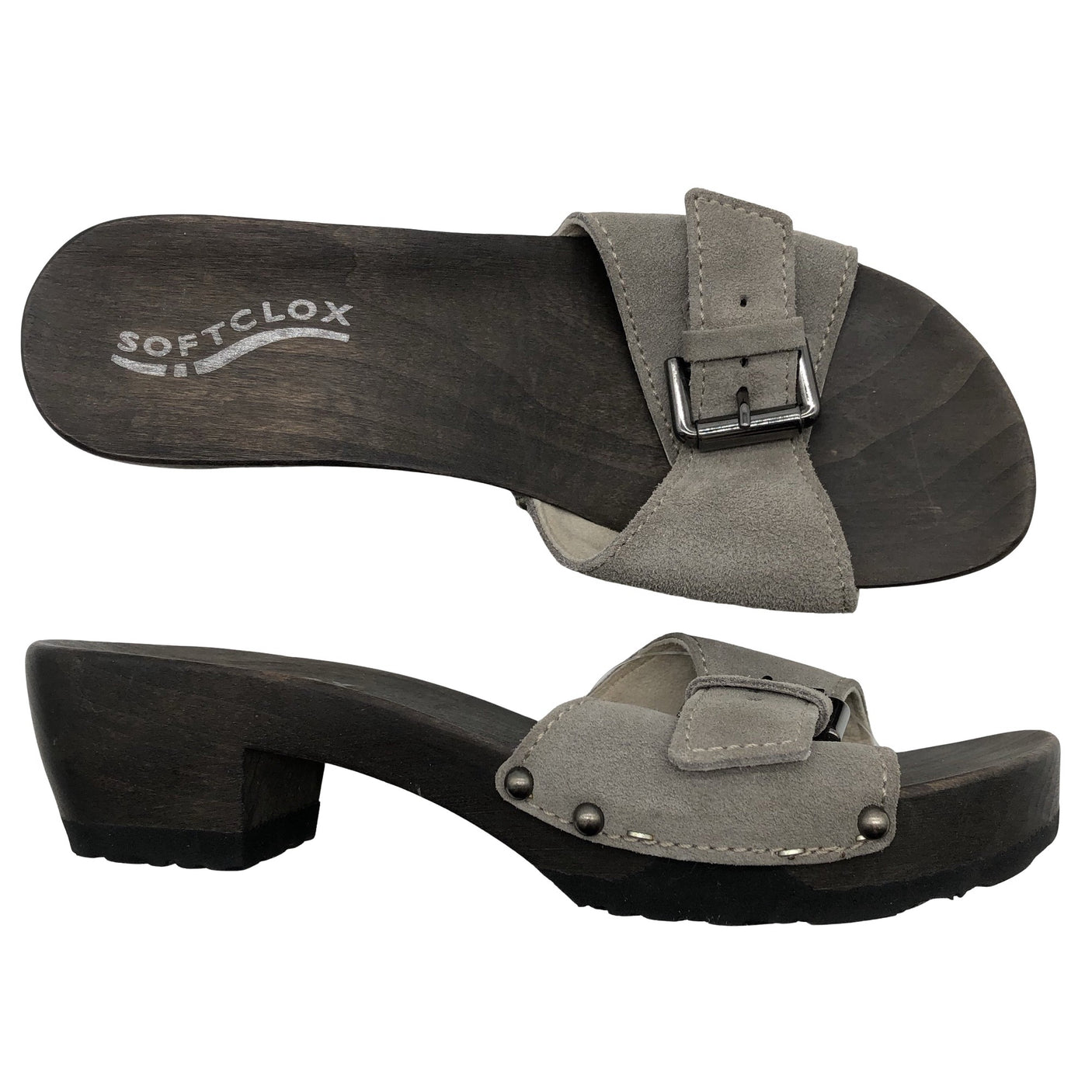 Unisex Softclox - Kontsaga rihmikud, suurus 37 - Hall (1)