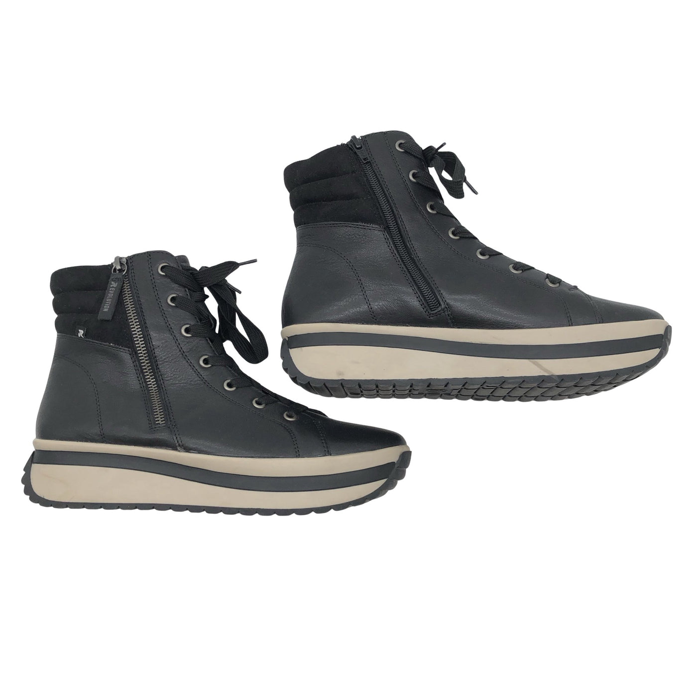 Unisex Rieker - Poolsaapad, suurus 40 - Must (1)