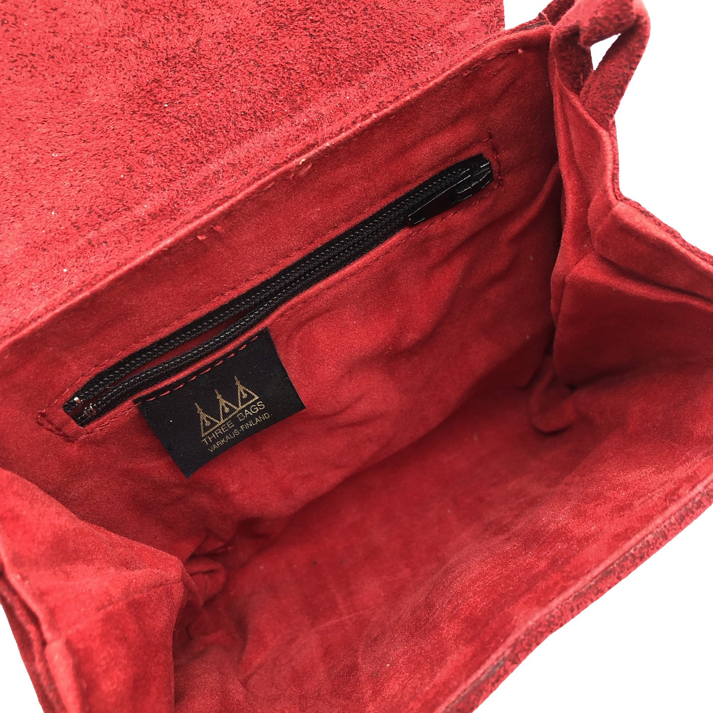 Unisex Three Bags - Õlakott, suurus Mini - Punane (2)