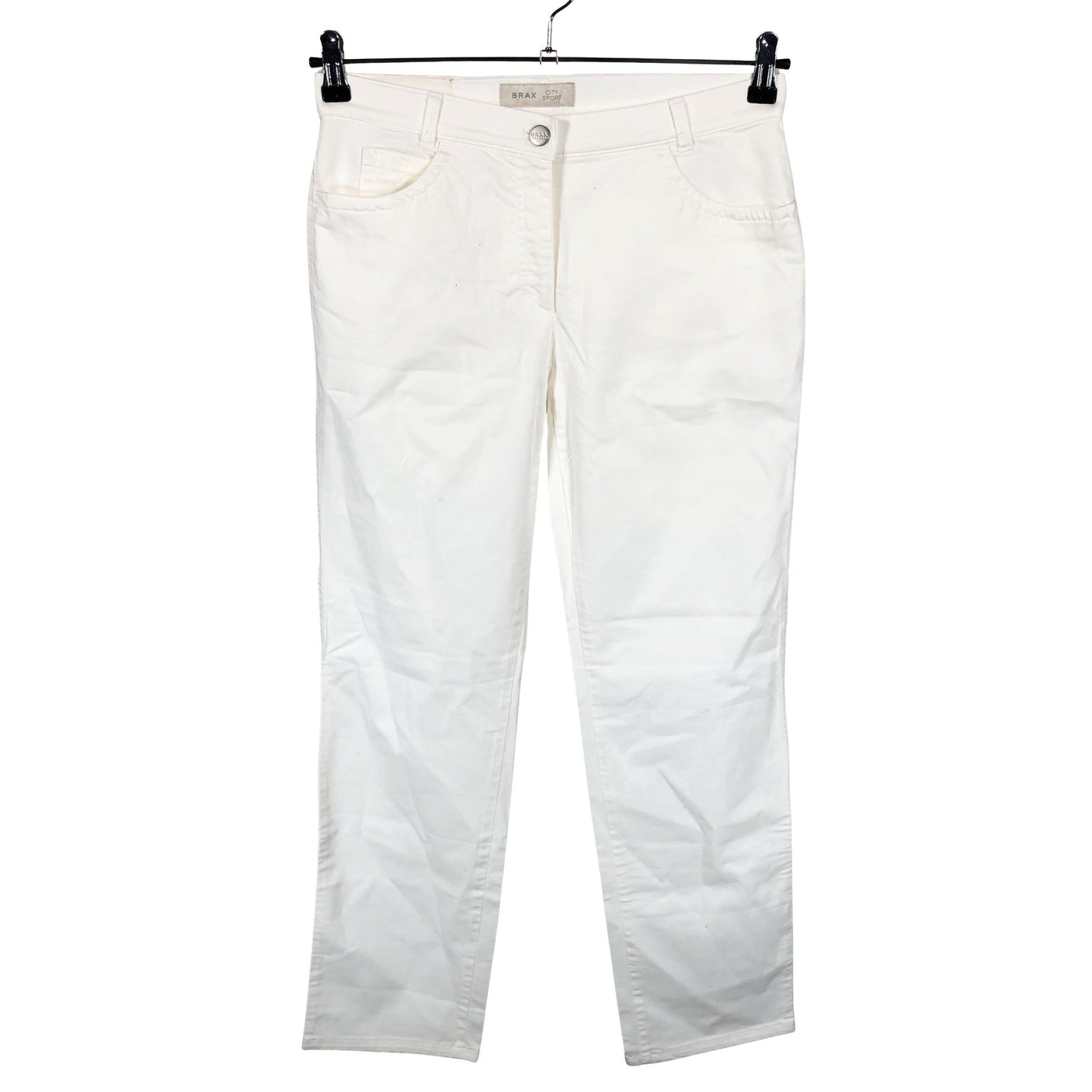 Unisex Brax - Mittevenivad püksid, suurus 38 - Valge (1)