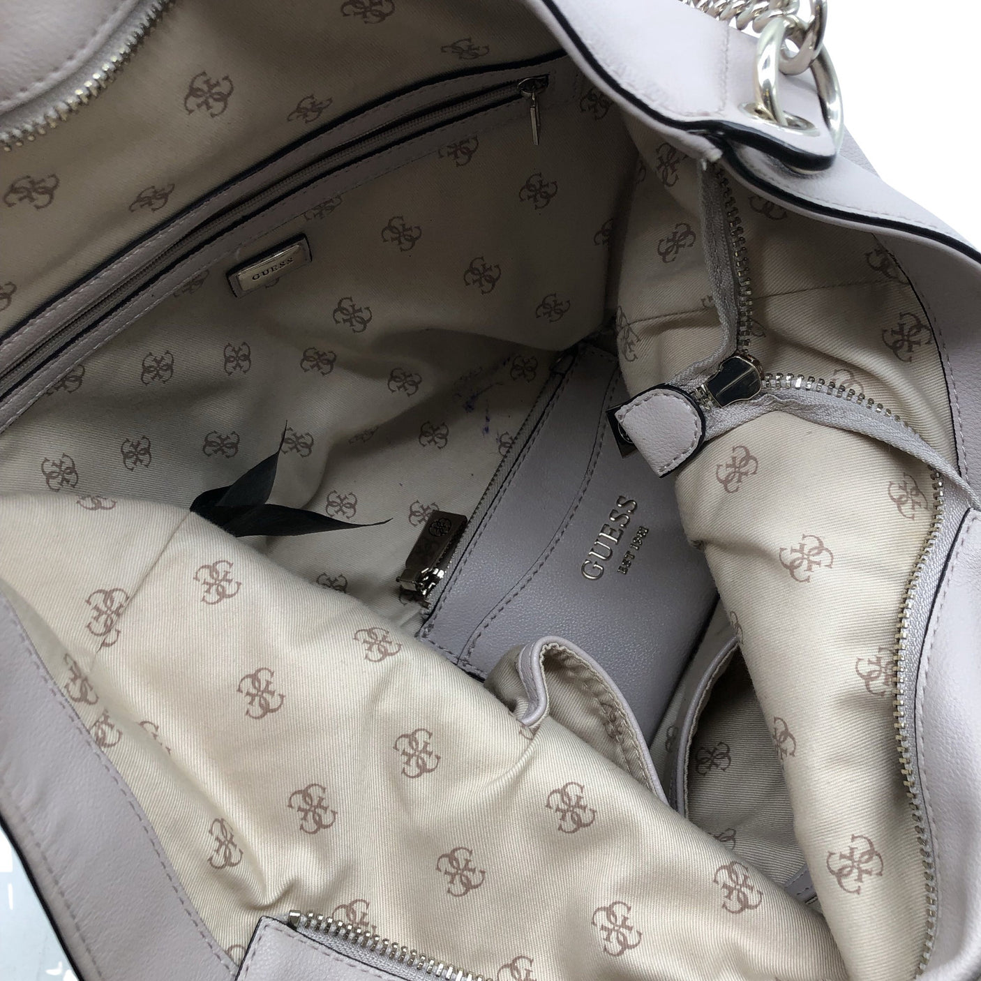Unisex Guess - Käekott, suurus Maxi - Heleroosa (3)