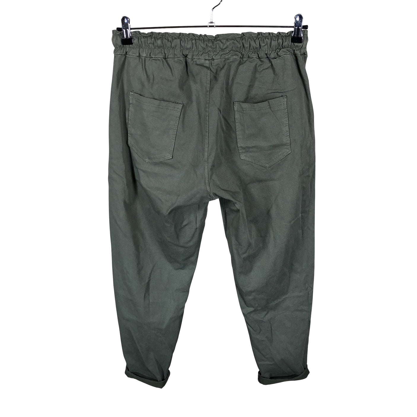 Unisex Perfect Jeans - Mittevenivad püksid, suurus 42 - Roheline (2)