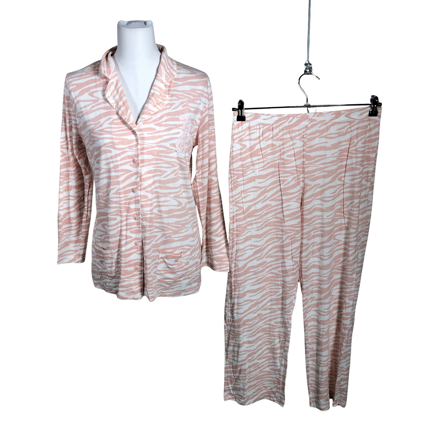 Unisex Cotonella - Ööpesu, suurus 40 - Heleroosa (1)