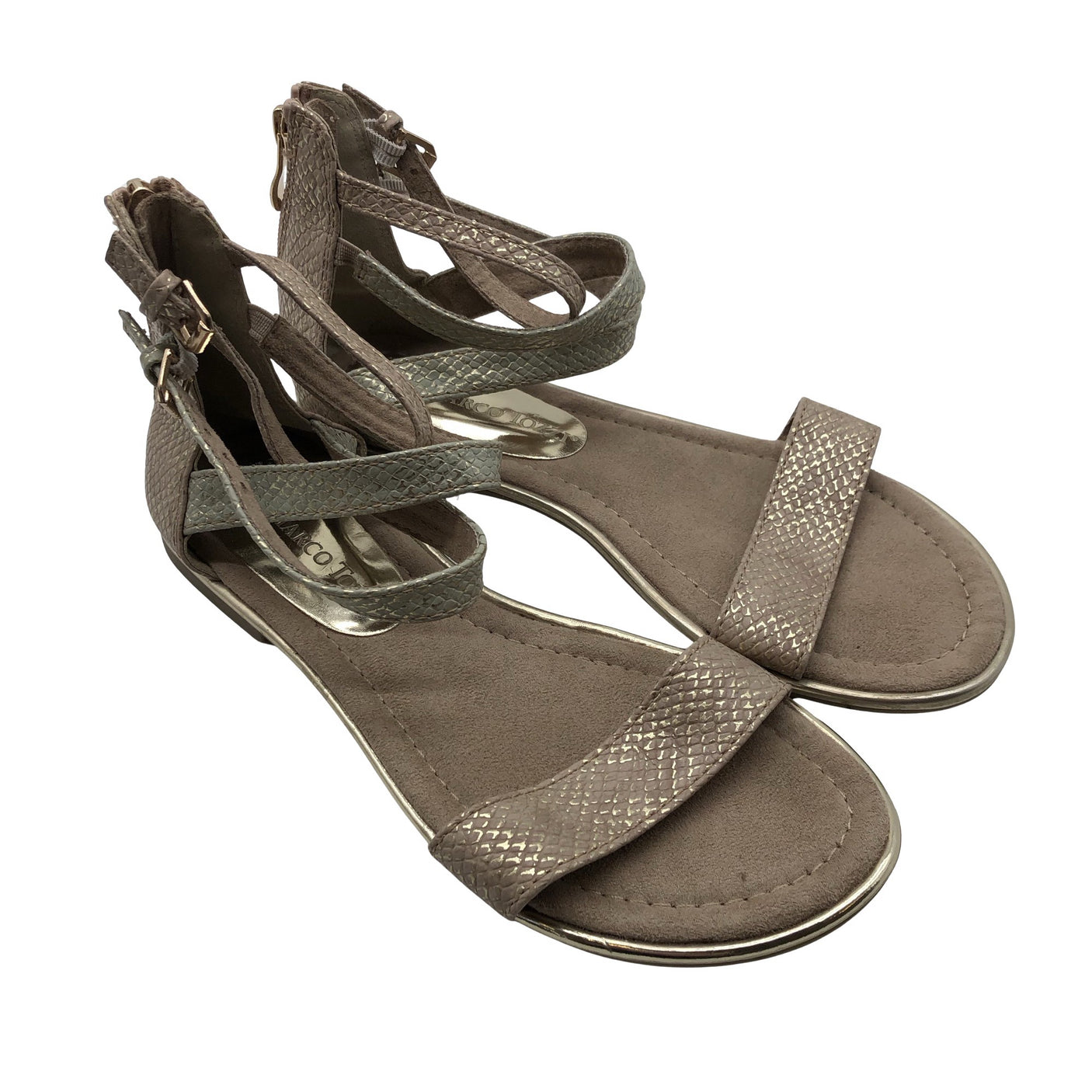 Unisex Marco Tozzi - Rihmikud, suurus 37 - Beige (2)