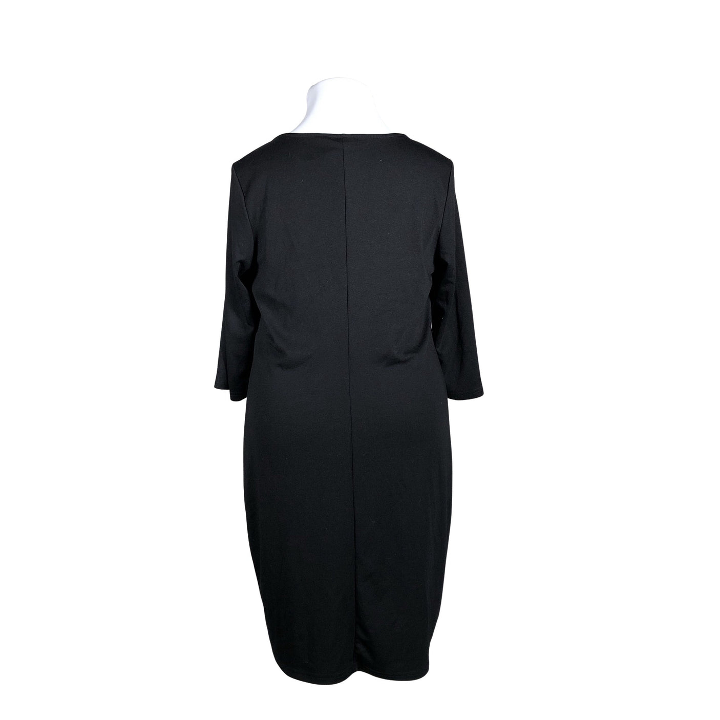 Unisex Junarose - Trikotaažist kleit, suurus 44 - Must (2)