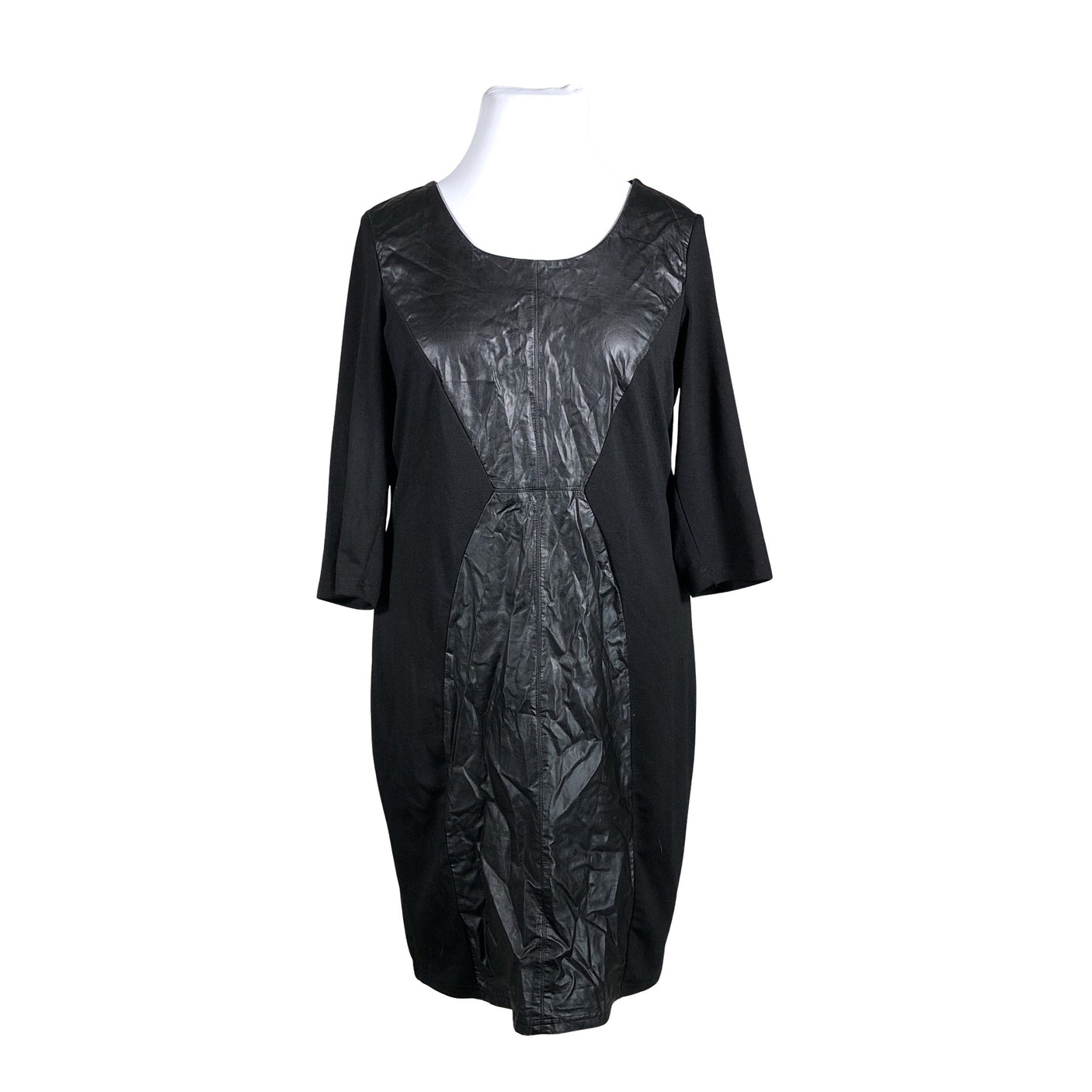 Unisex Junarose - Trikotaažist kleit, suurus 44 - Must (1)