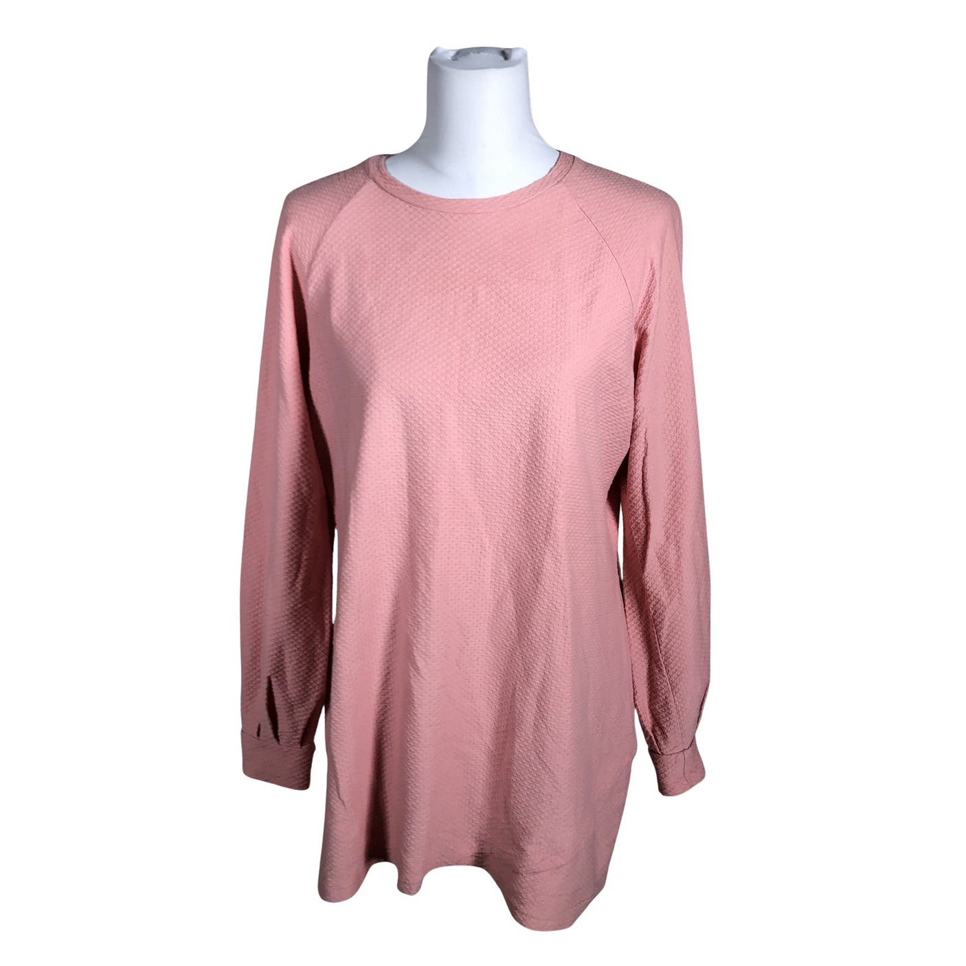 Unisex NOSH - Trikotaažist tuunika, suurus 40 - Heleroosa (1)