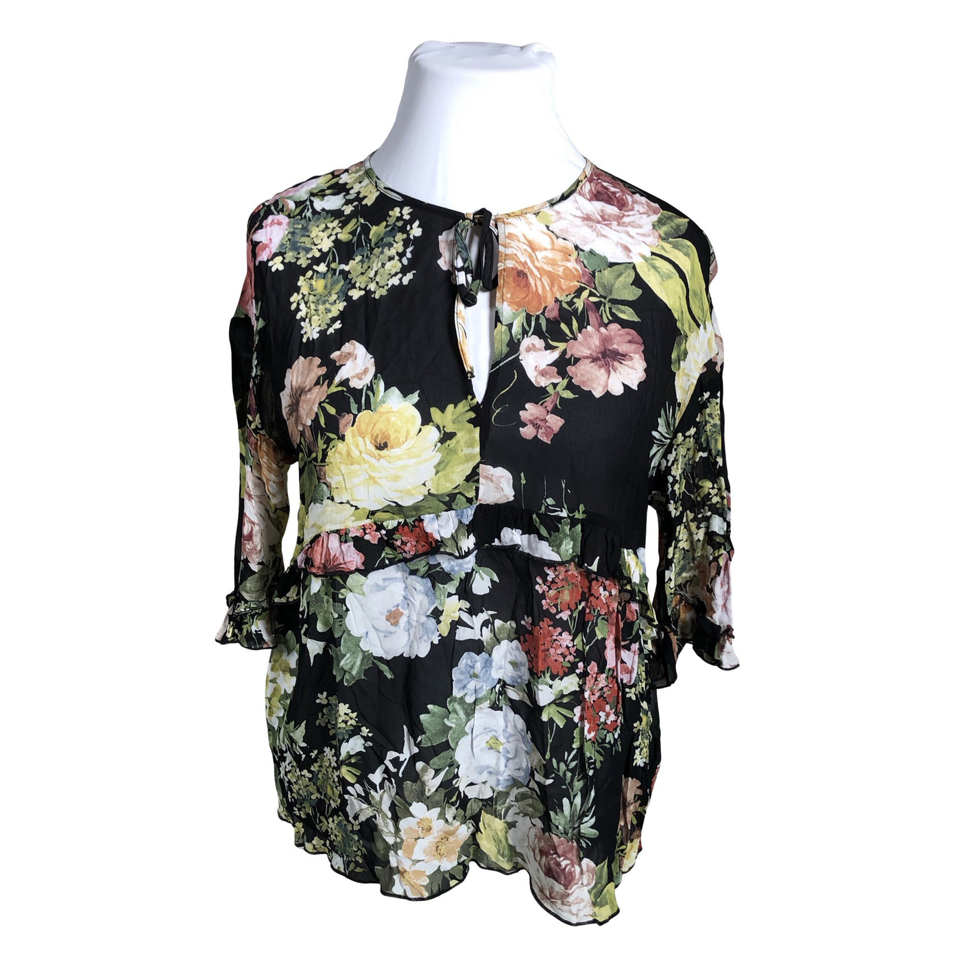 Unisex Benetton - Pluus, suurus 42 - Must (1)