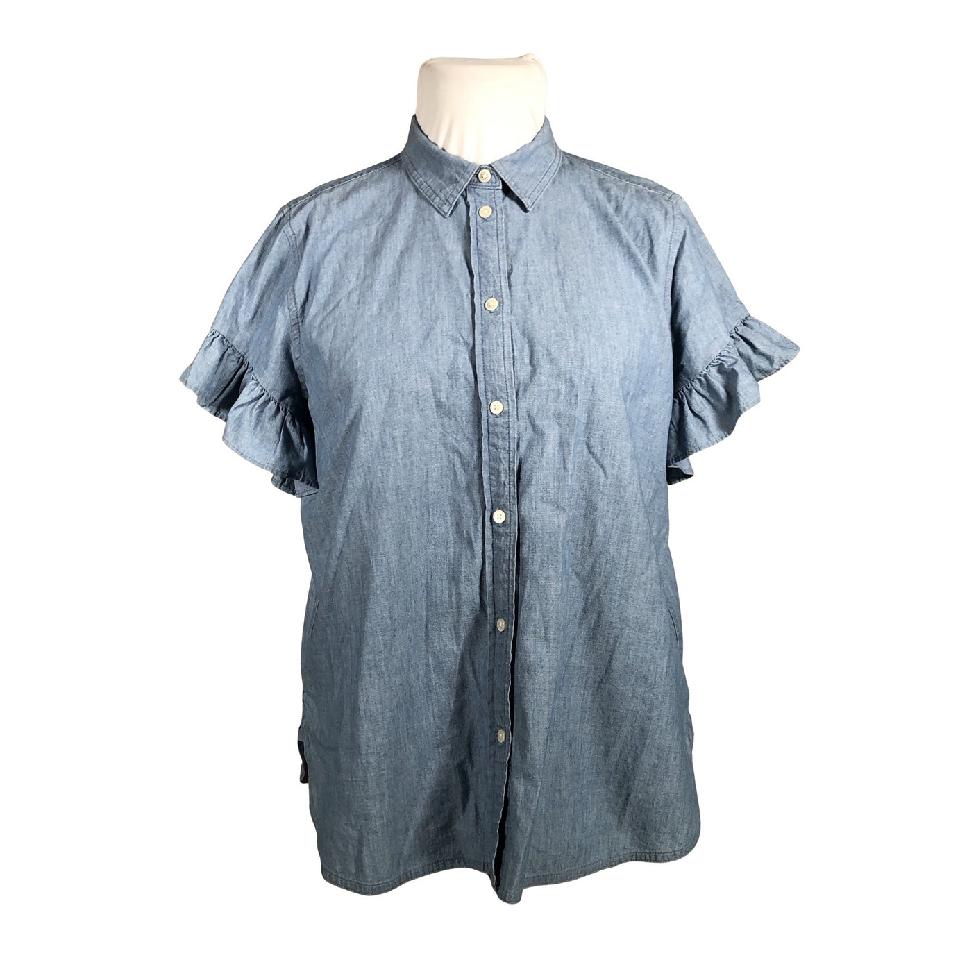 Unisex J.Crew - Pluus, suurus 44 - Sinine (1)