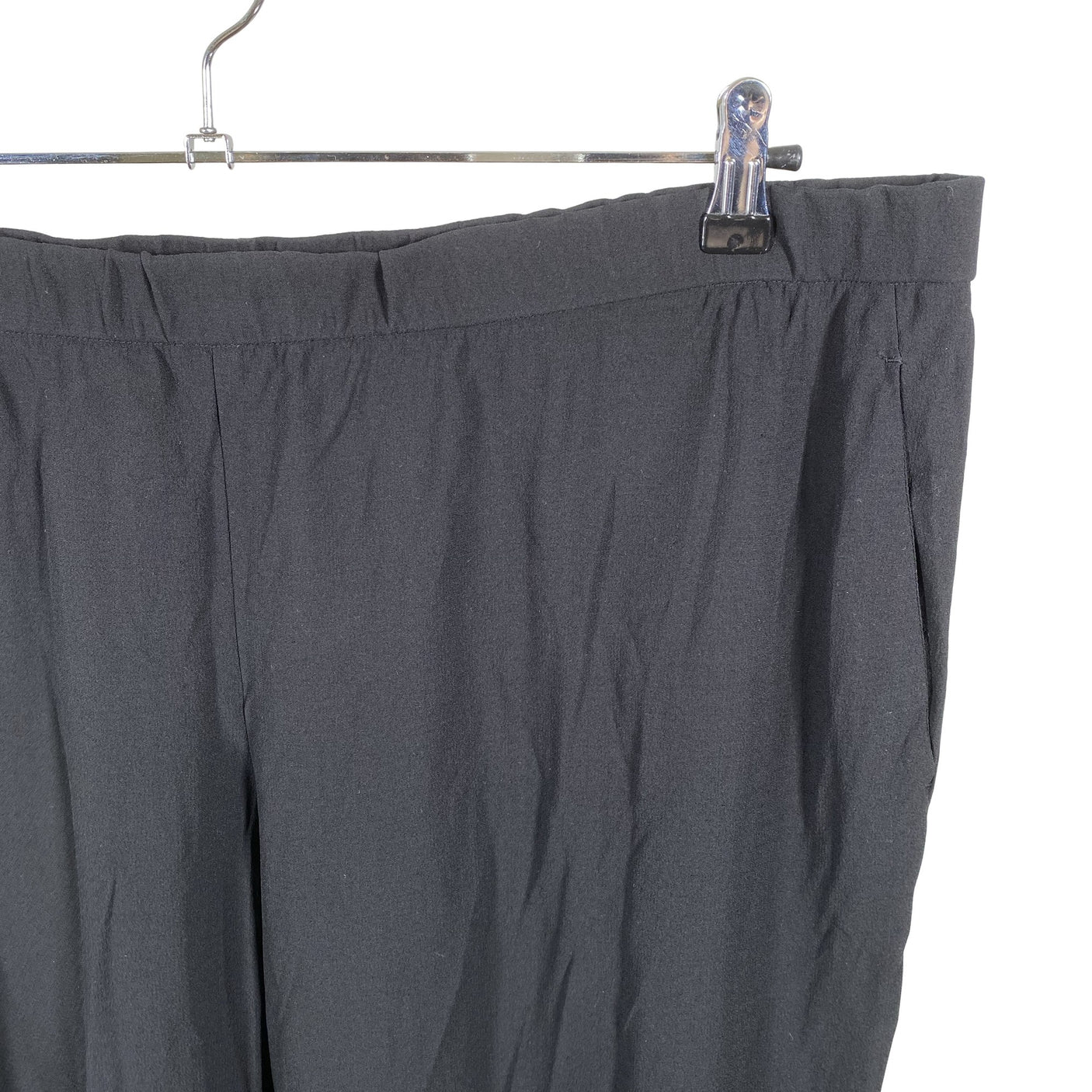 Unisex Eileen Fisher - Õhukesed püksid, suurus 48 - Must (3)