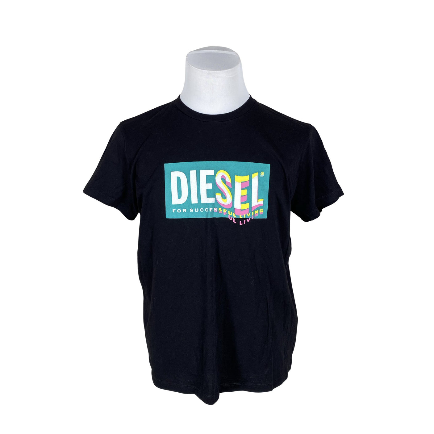 Unisex Diesel - T-särk, suurus 42 - Must (1)