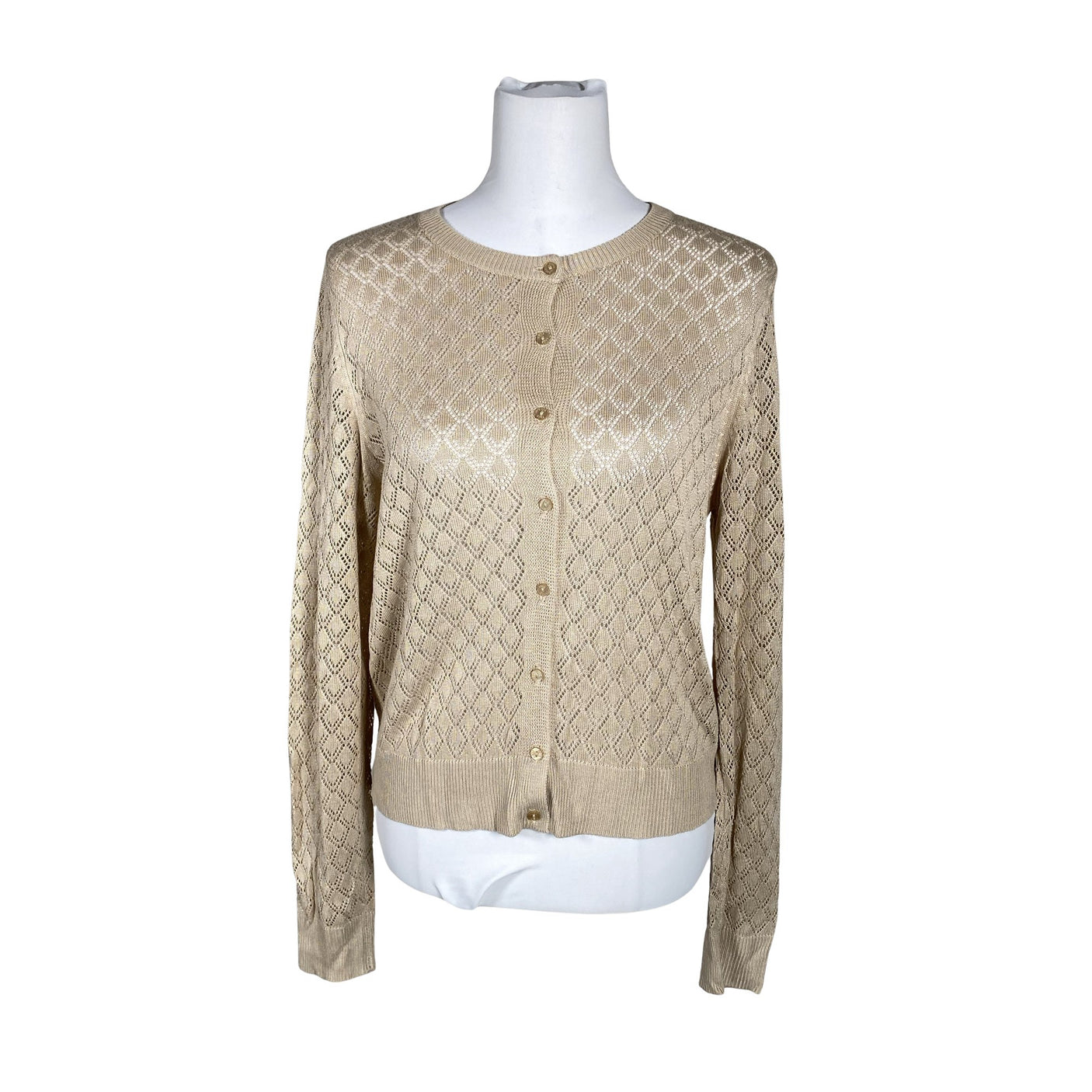 Unisex Your Face - Kardigan, suurus 38 - Beige (1)