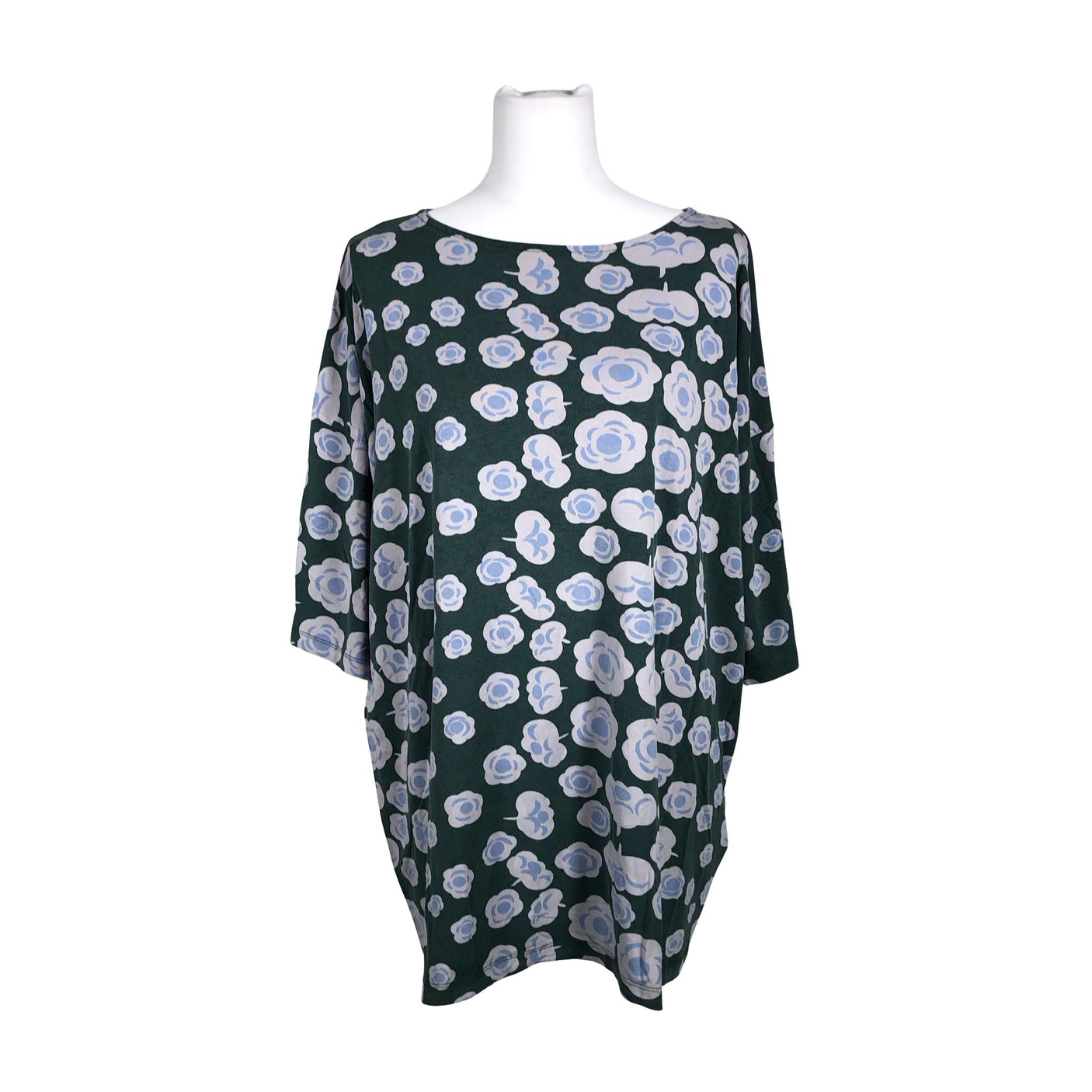 Unisex Marimekko - Trikotaažist tuunika, suurus 38 - Roheline (1)