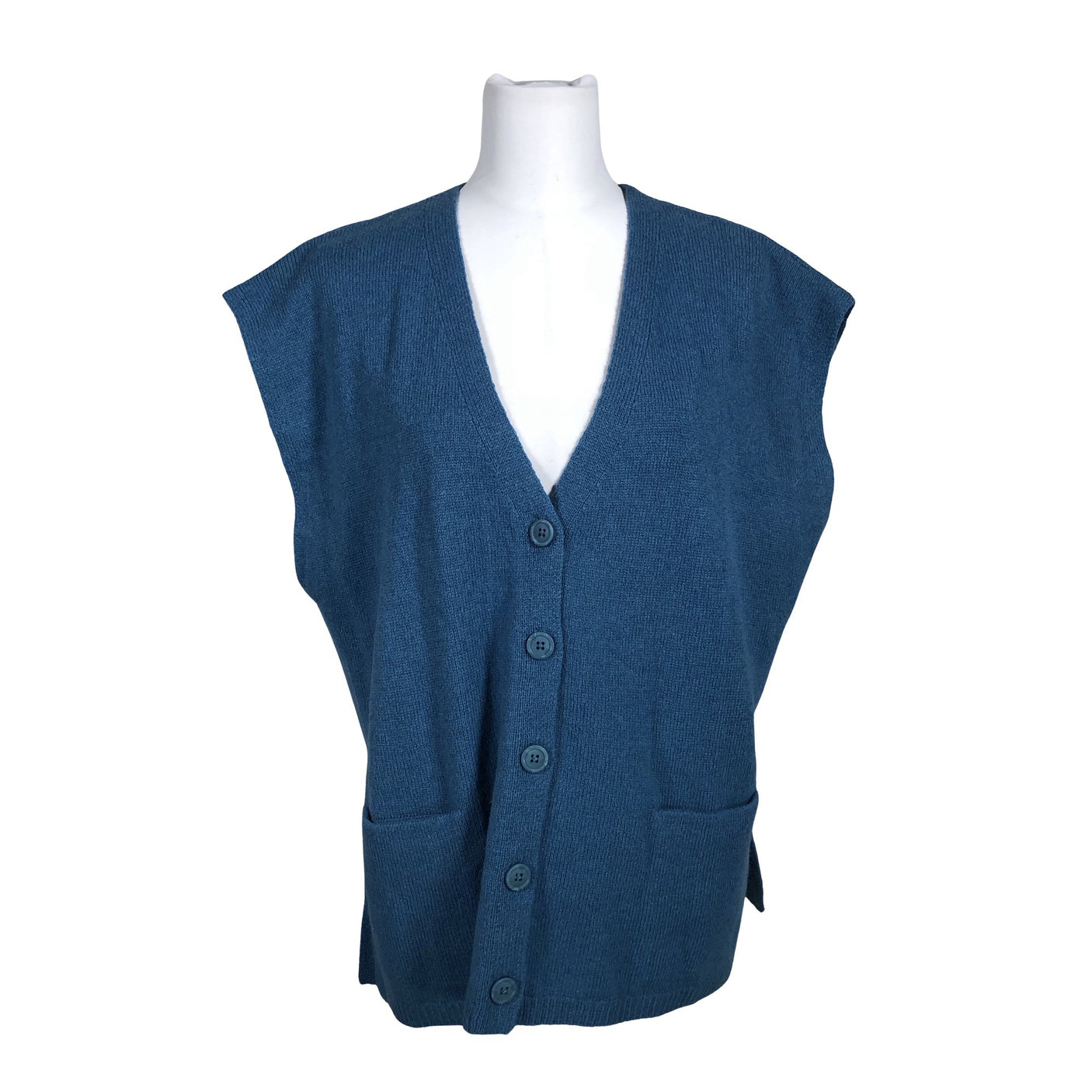 Unisex Gudrun Sjöden - Kootud vest, suurus 40 - Sinine (1)