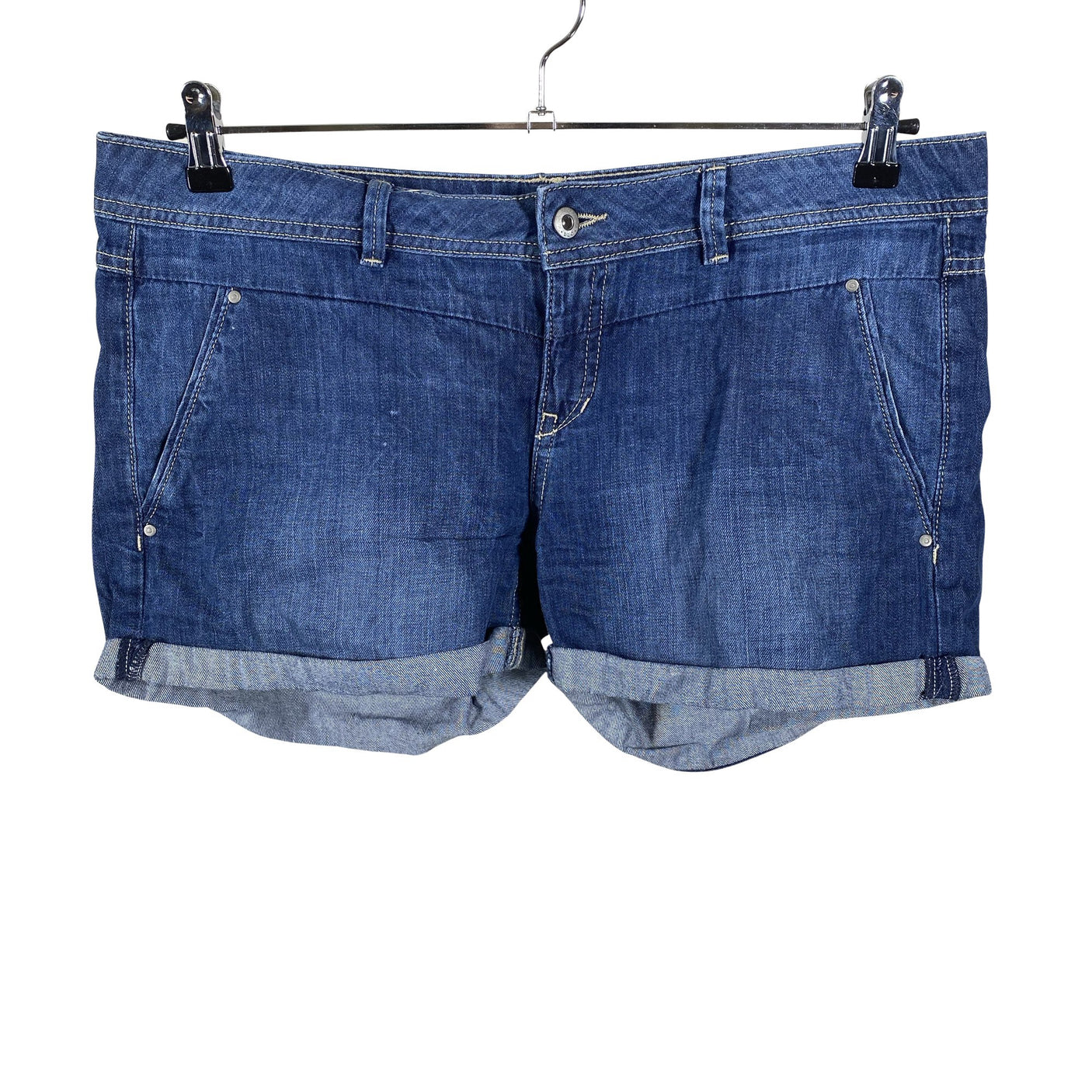 Unisex EDC by Esprit - Teksast lühikesed püksid, suurus W31 - Sinine (1)