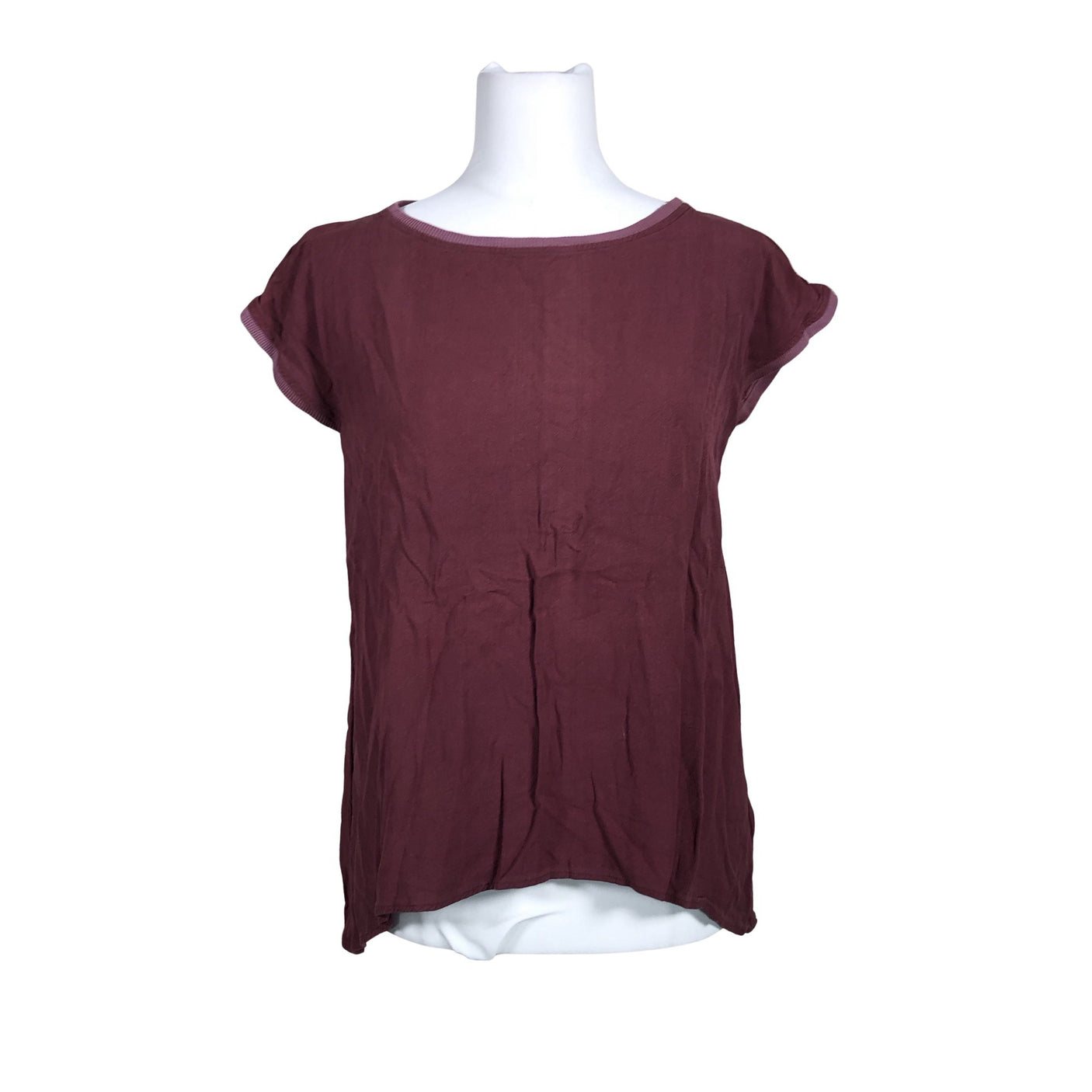 Unisex Rabalder - T-särk, suurus 38 - Veinipunane (1)