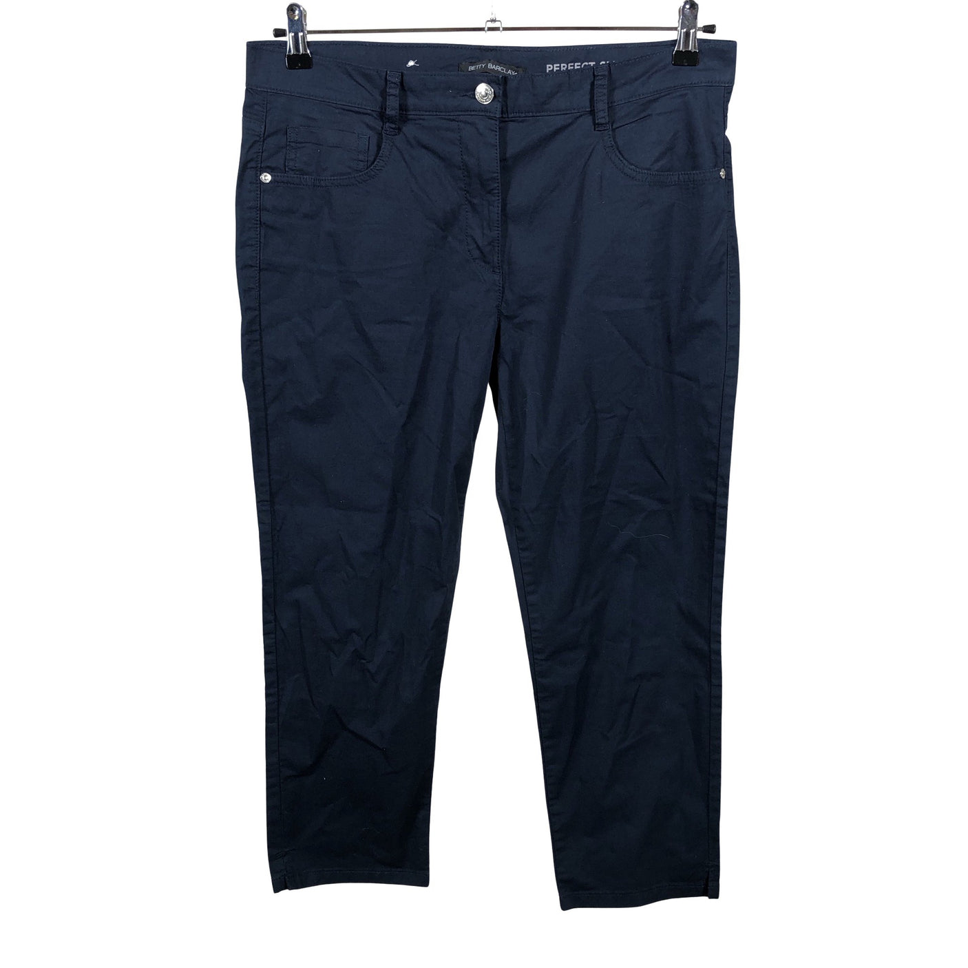 Unisex Betty Barclay - Mittevenivad püksid, suurus 42 - Sinine (1)