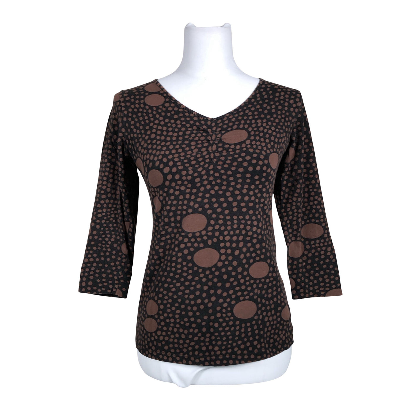 Unisex Marimekko - Trikotaažist pluus, suurus 38 - Pruun (1)