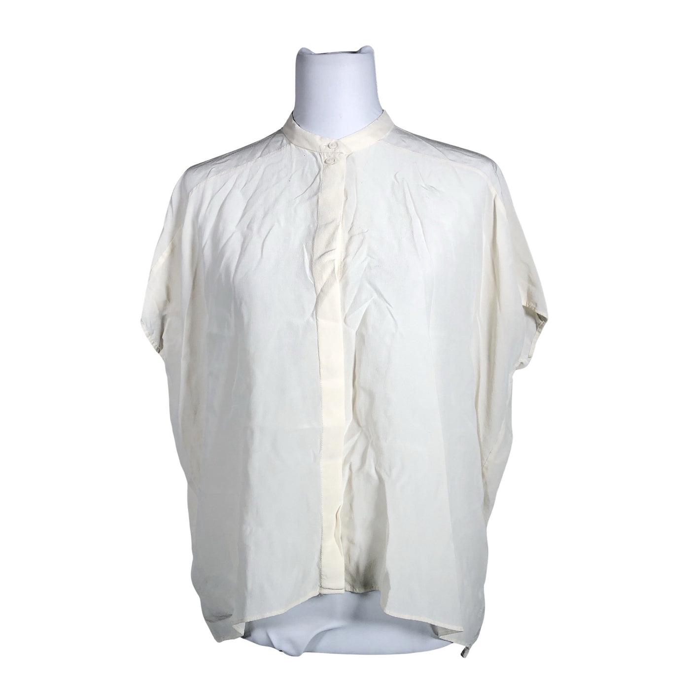 Unisex COS - Lühikeste käistega pluus, suurus 34 - Beige (1)