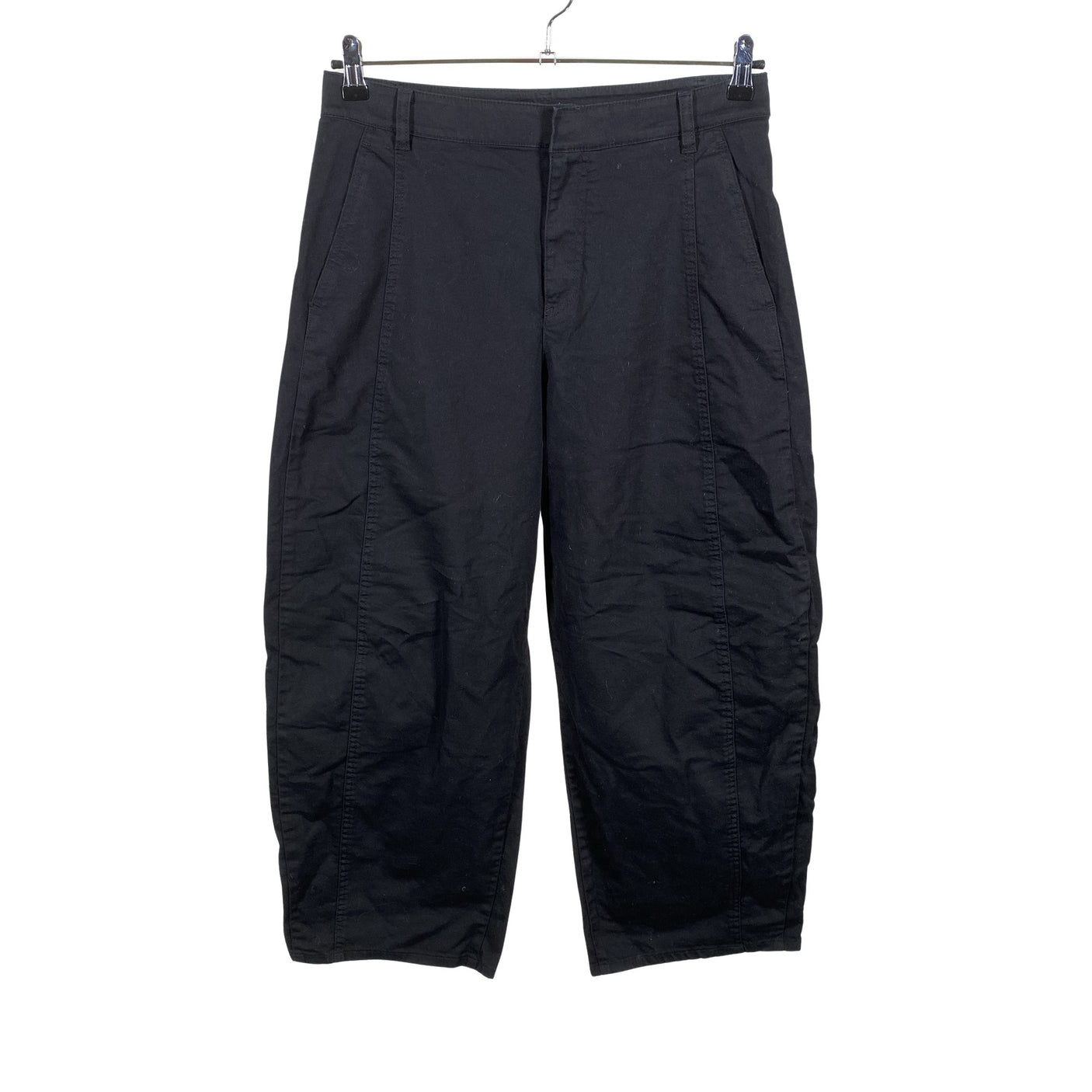 Unisex Uniqlo - Mittevenivad püksid, suurus 38 - Must (1)