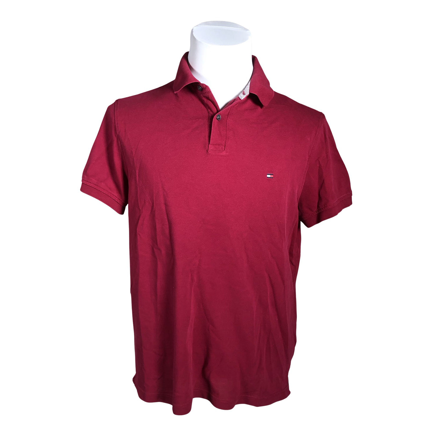 Unisex Tommy Hilfiger - Polosärk, suurus L - Punane (1)